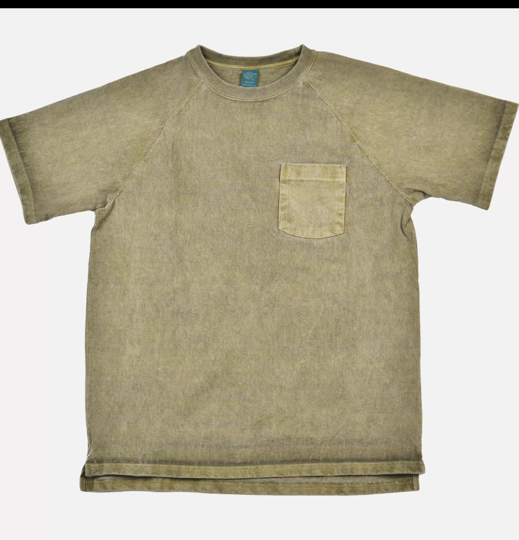 GOOD ON T-shirts | Heavy Raglan Pocket Tee Sage