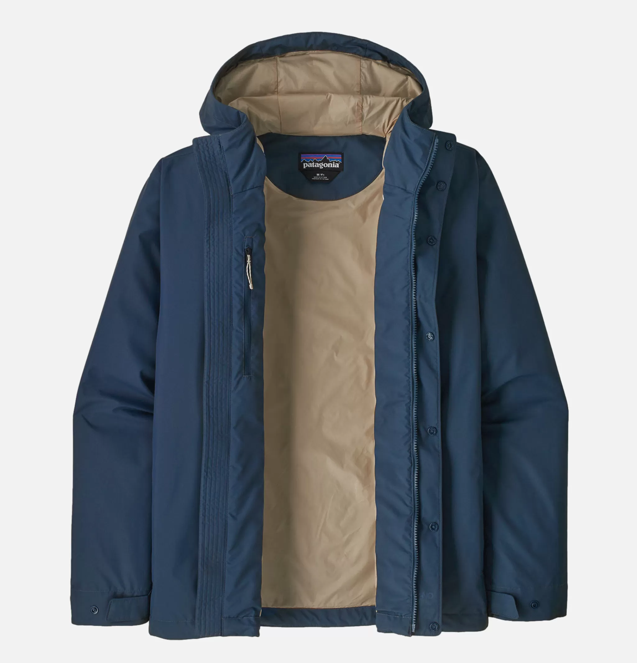 PATAGONIA Blousons & Manteaux | Jackson Glacier Rain Jacket Bleu