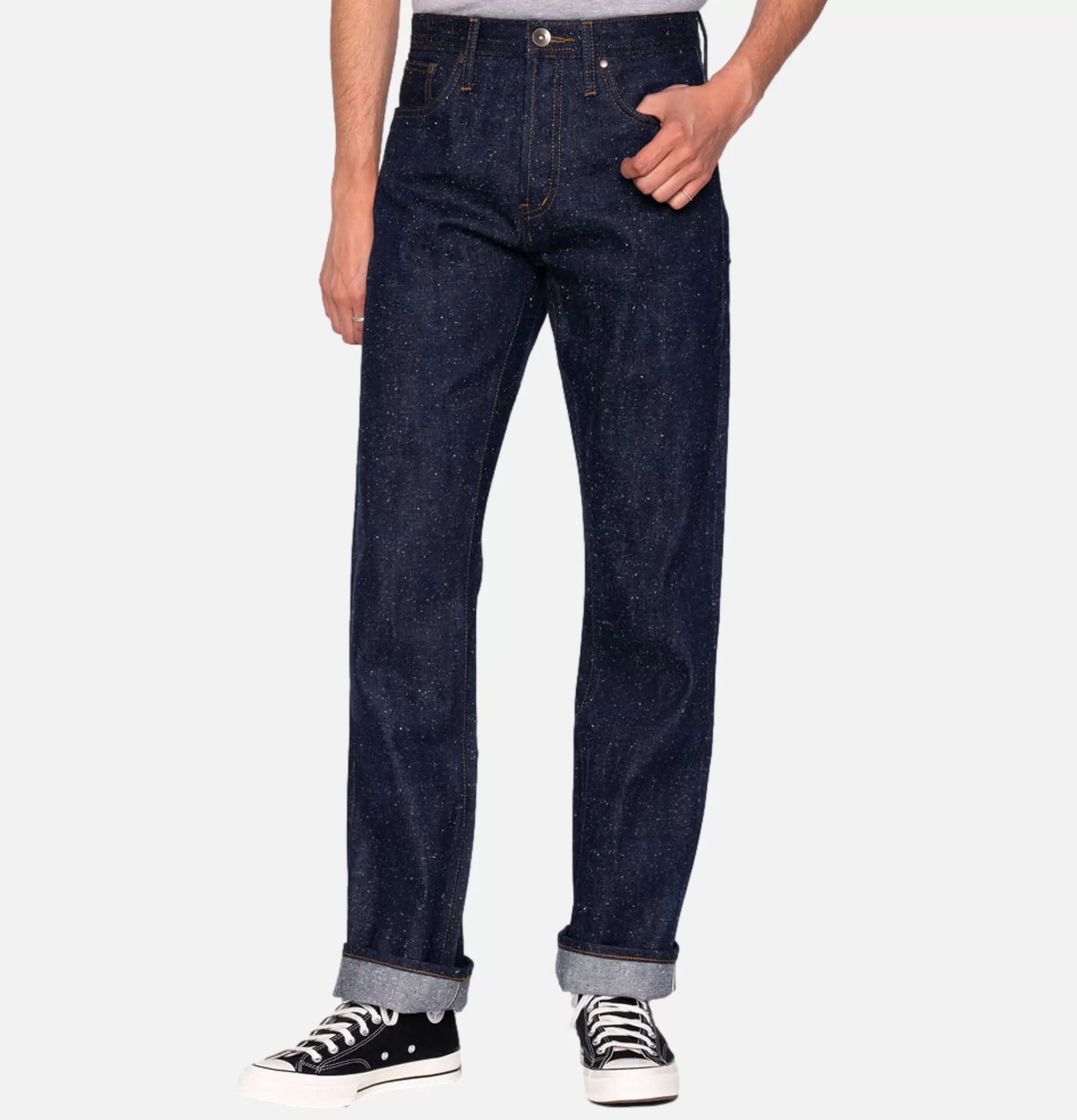 UNBRANDED BRAND Jeans | Jeans 343 Straight18oz Neppy Indigo