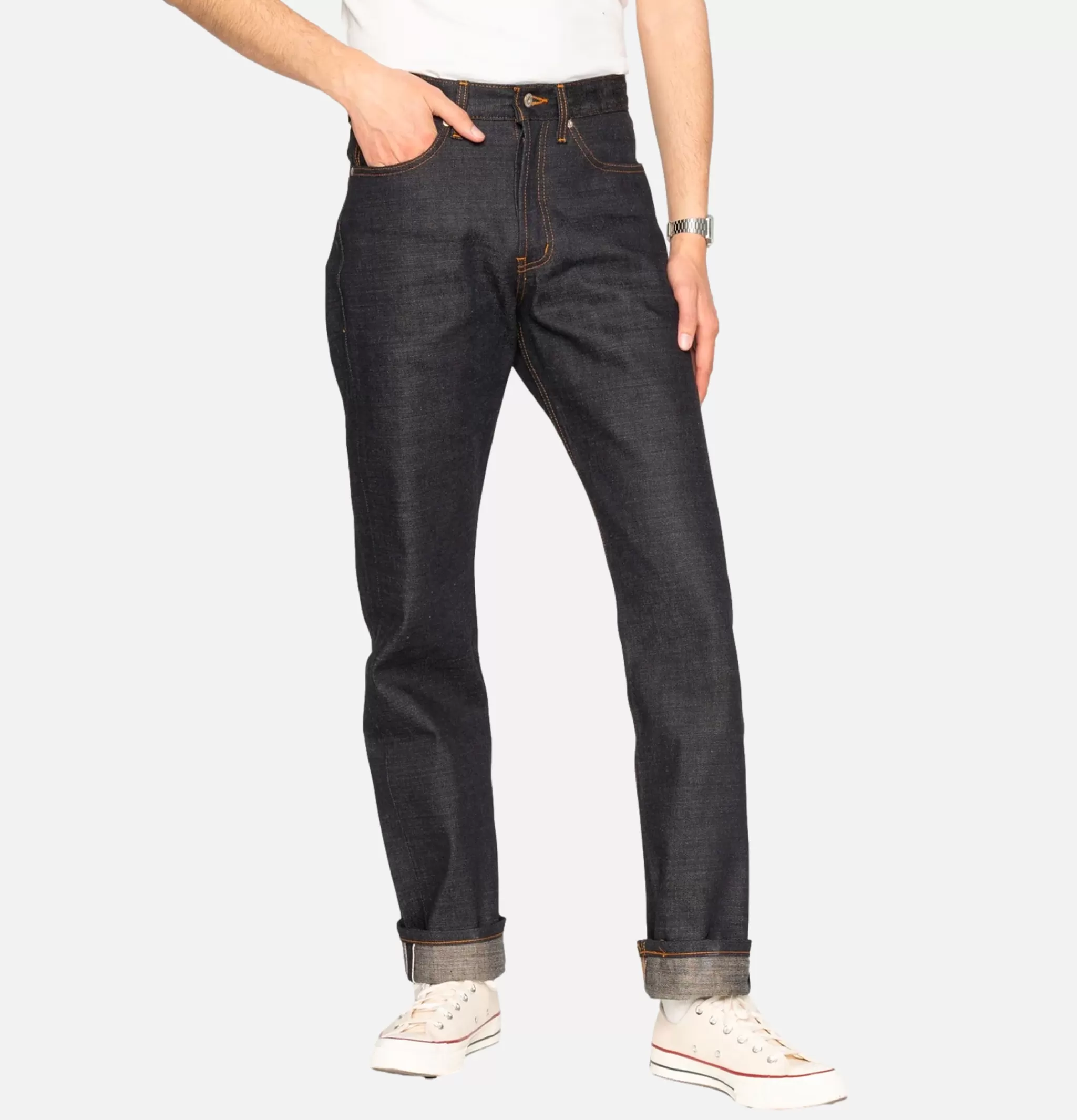 NAKED & FAMOUS Jeans | Jeans True Guy Hard Soft Indig