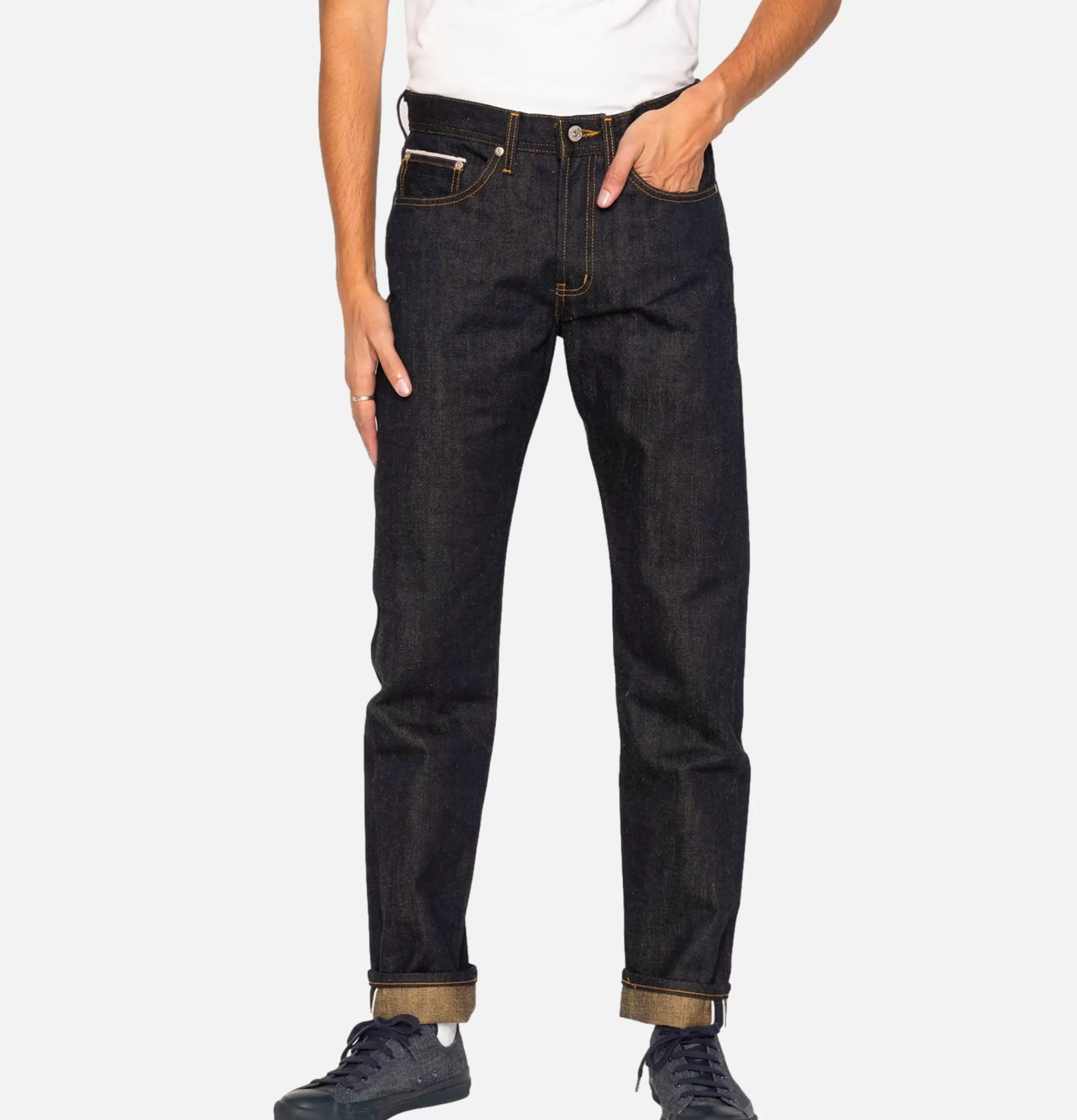 NAKED & FAMOUS Jeans | Jeans Weird Guy Pagoda Dyed Selvedge