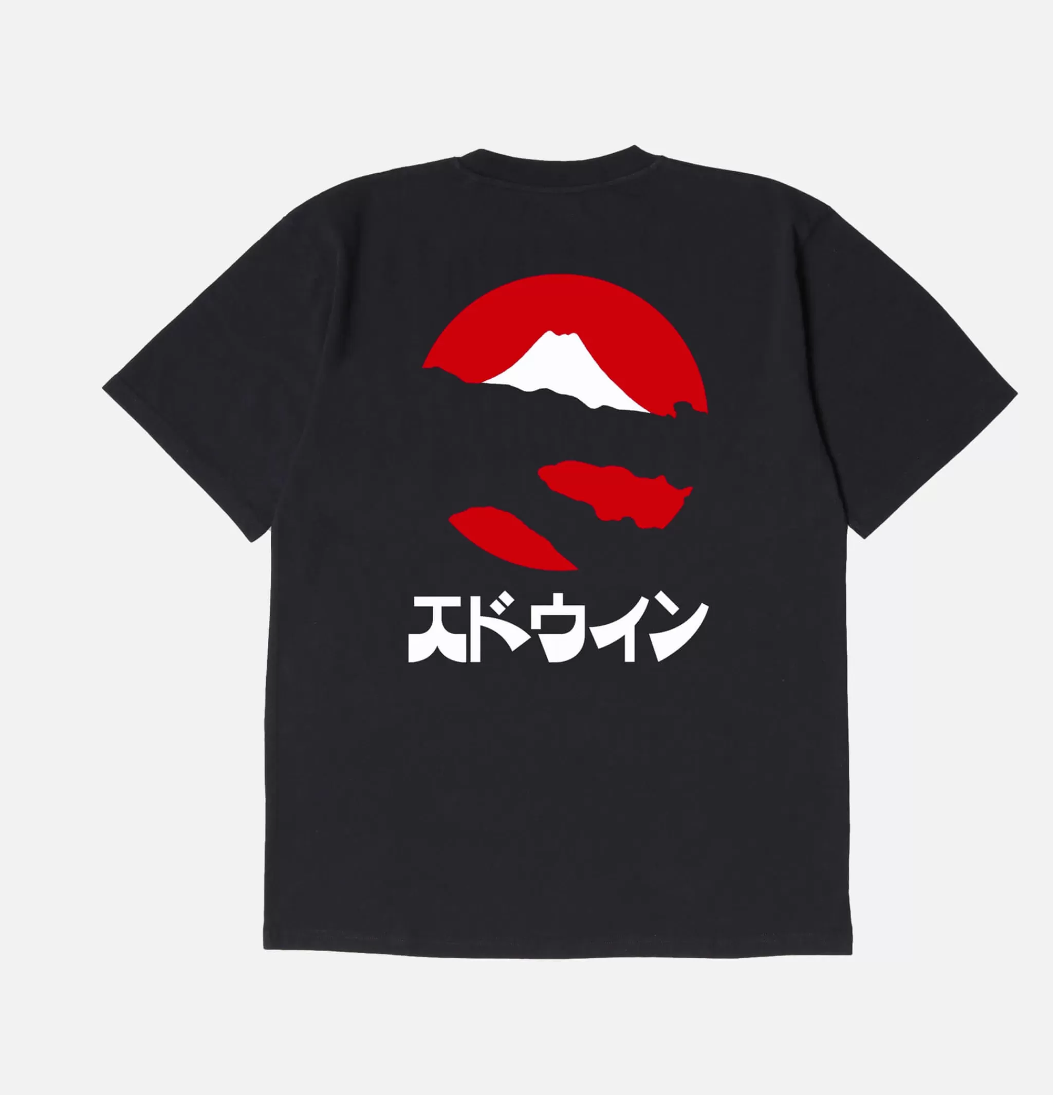 EDWIN T-shirts | Kamifuji Tee Black