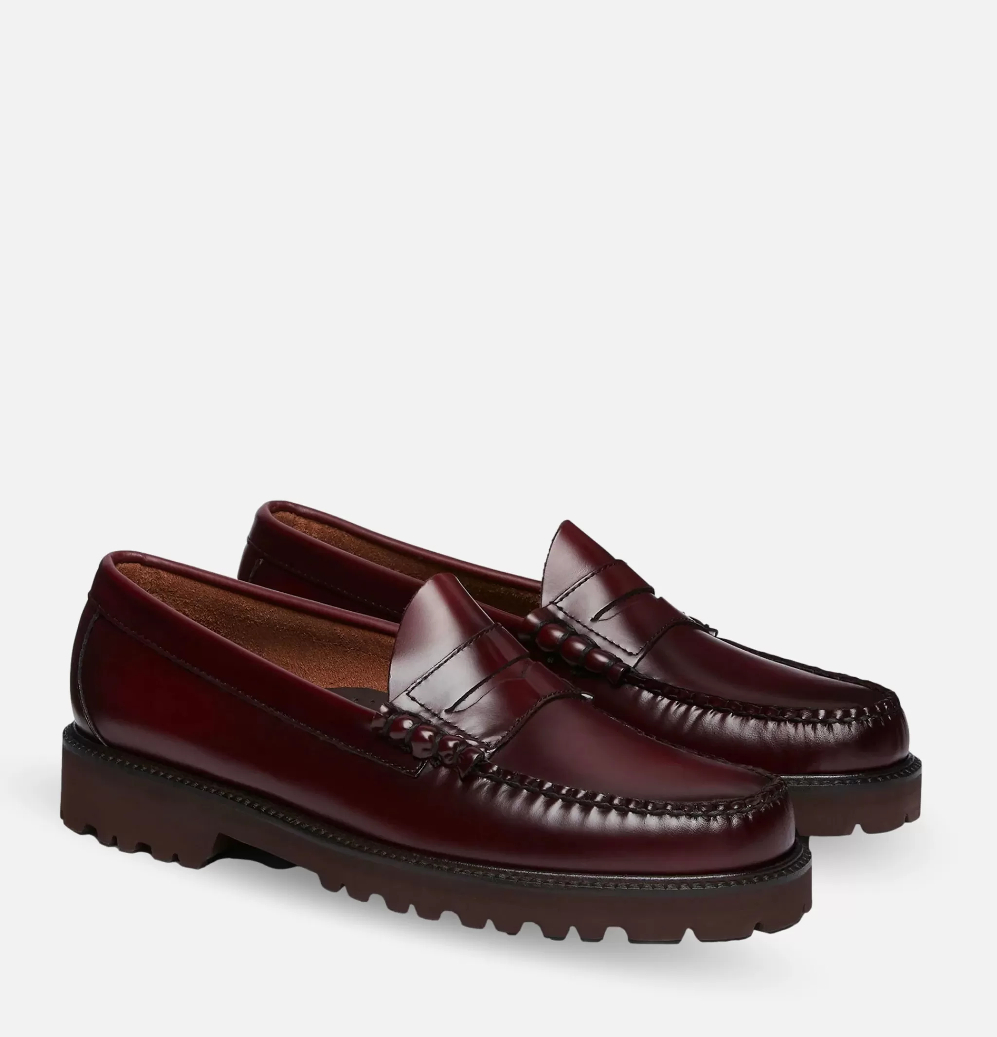 G.H. BASS Mocassins | Larson 90's Penny Loafer Wine