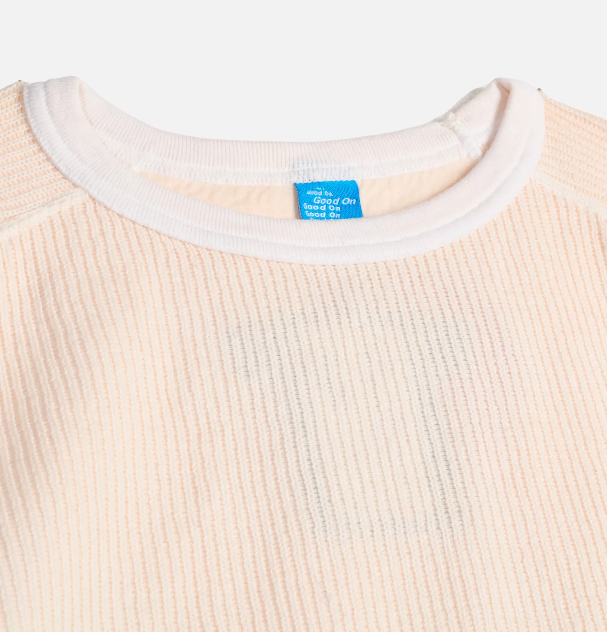 GOOD ON T-shirts | Ls Rib Knit Natural