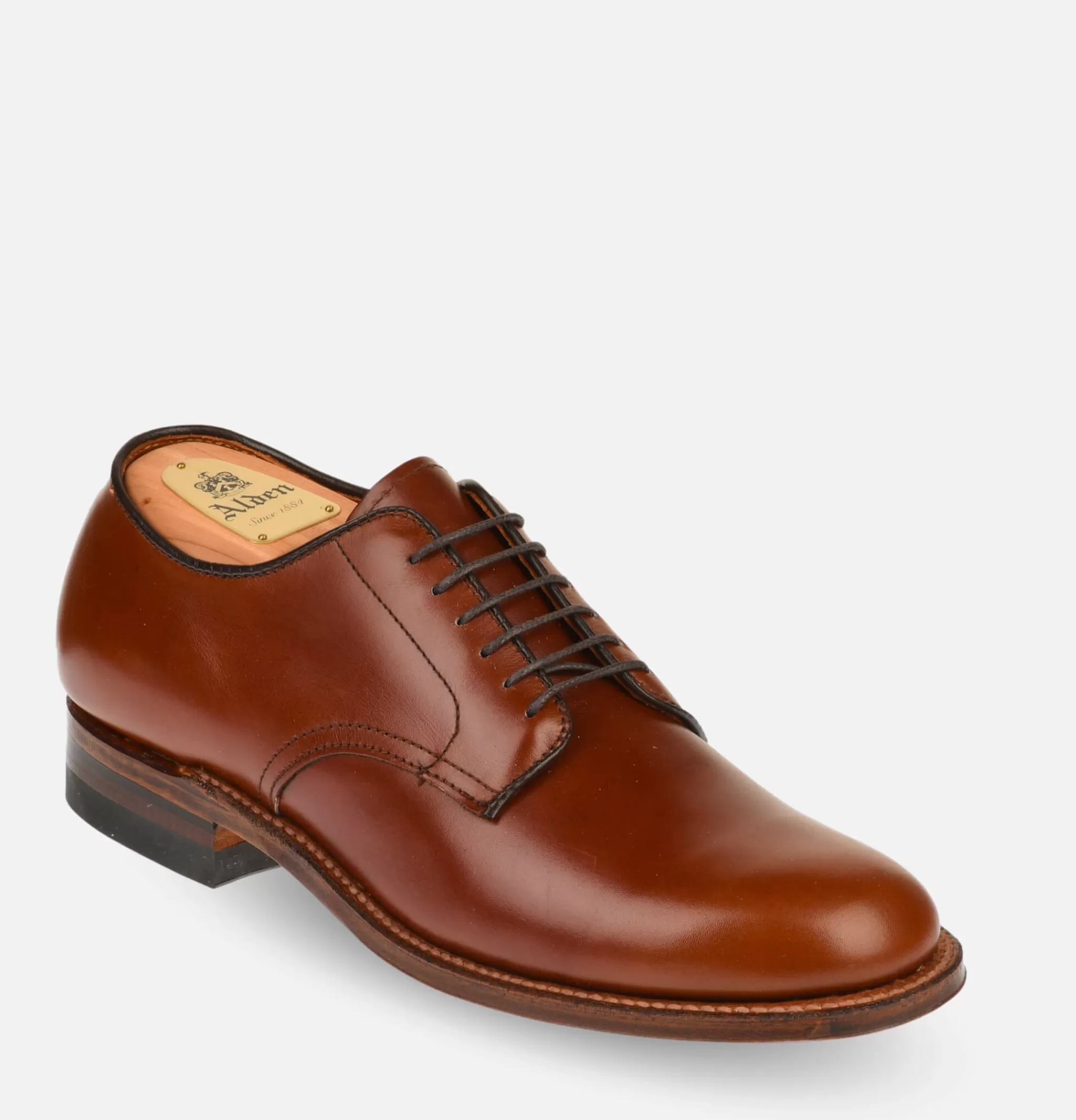 ALDEN SHOE CO Chaussures | M1403 - Plain Toe Blucher Ox Brown