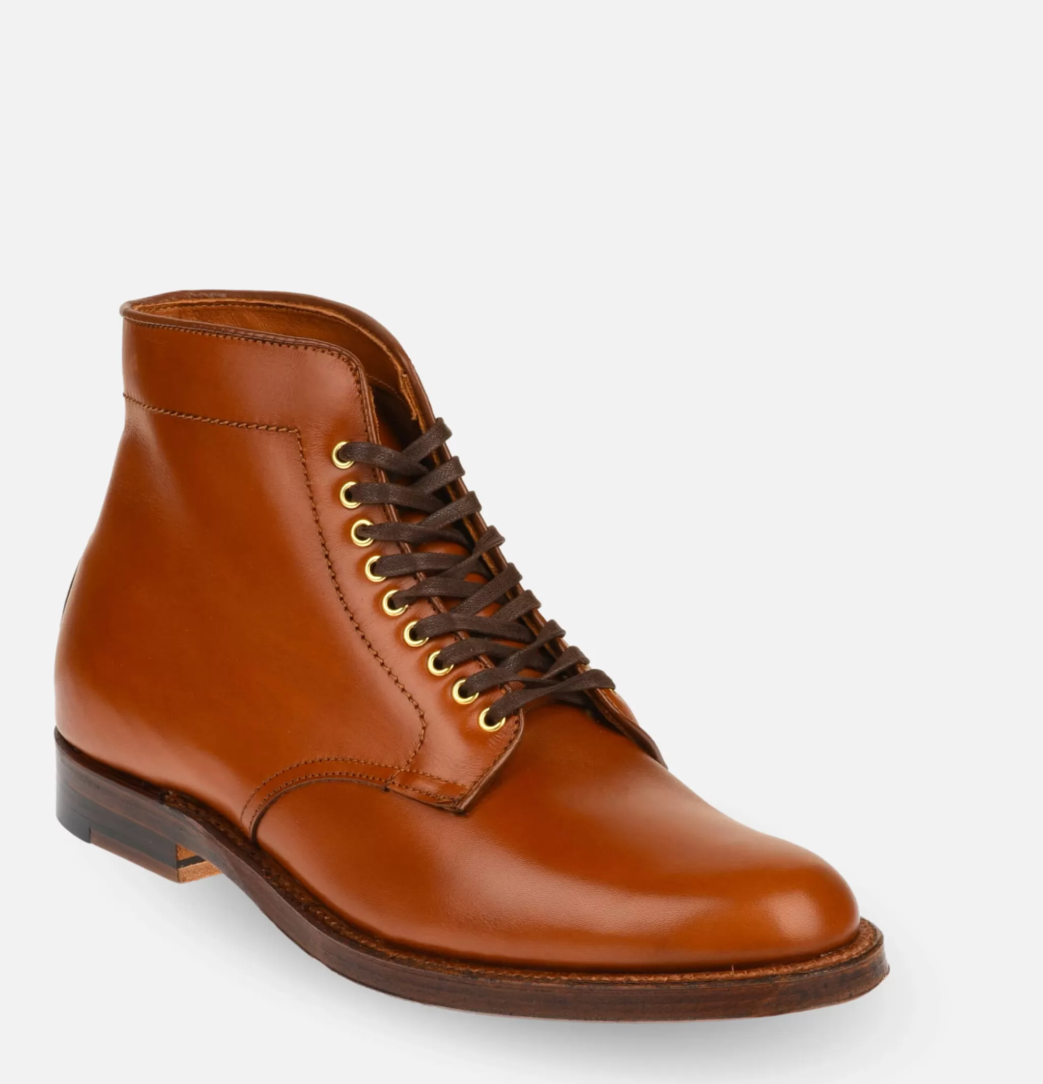 ALDEN SHOE CO Bottes | M1811 - Plain Toe Blucher Tan