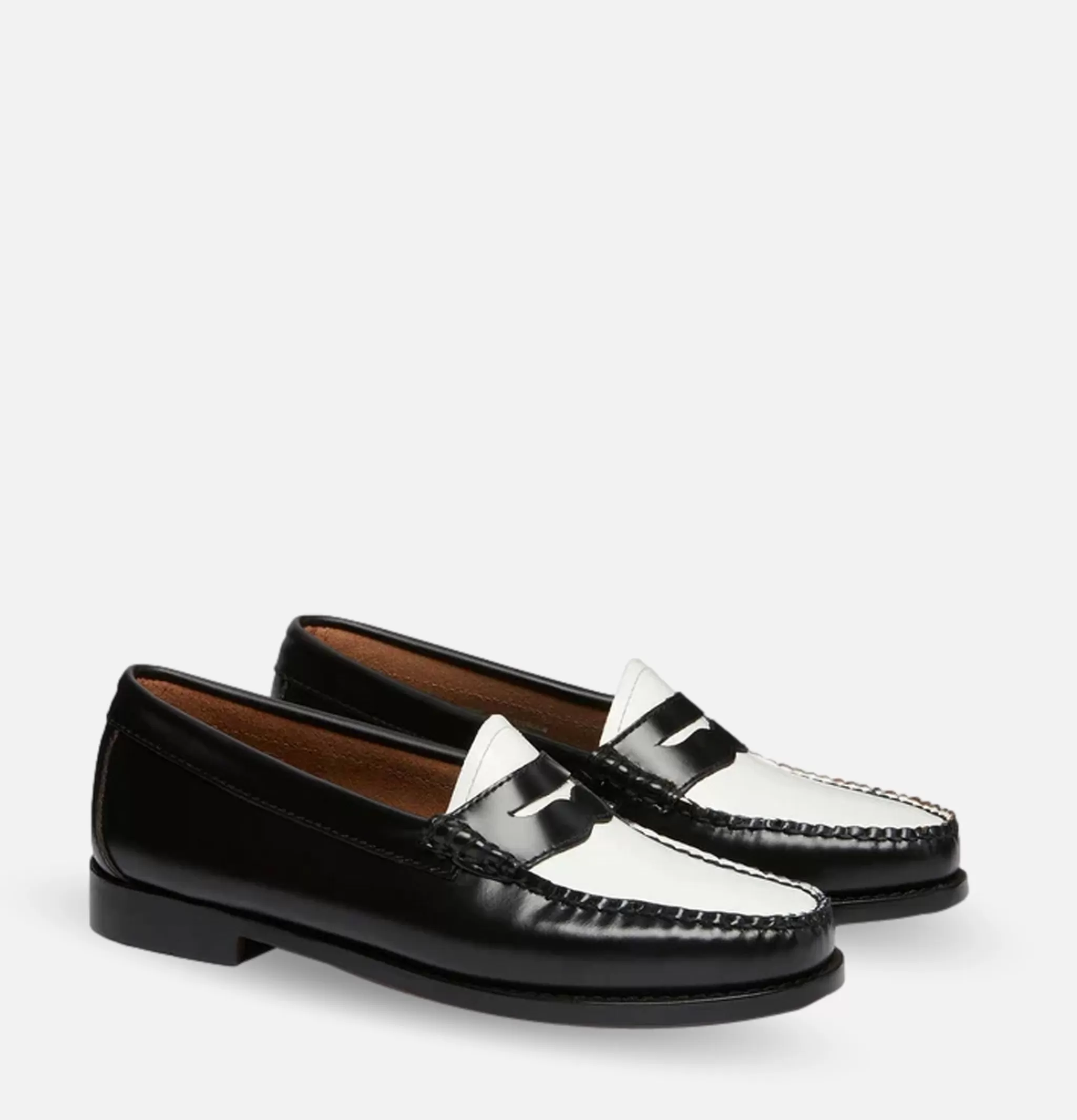 G.H. BASS Chaussures | Mocassin Femme Weejun Noir et blanc