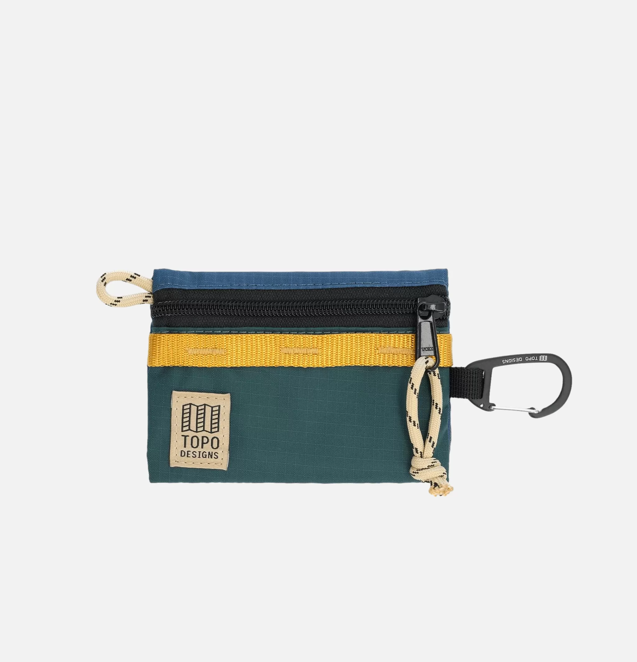 TOPO DESIGNS Petite Maroquinerie | Mountain Accessory Bag Pondblue Forest