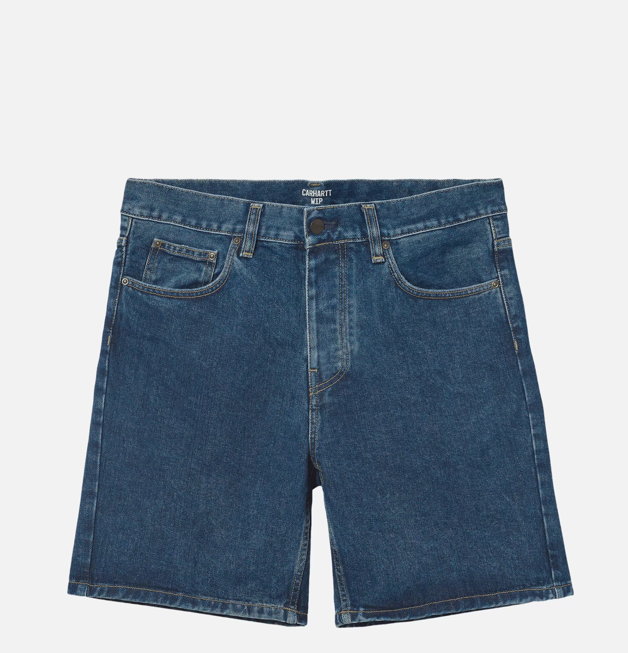 CARHARTT WIP Shorts | Newel Short Blue Stone Washed