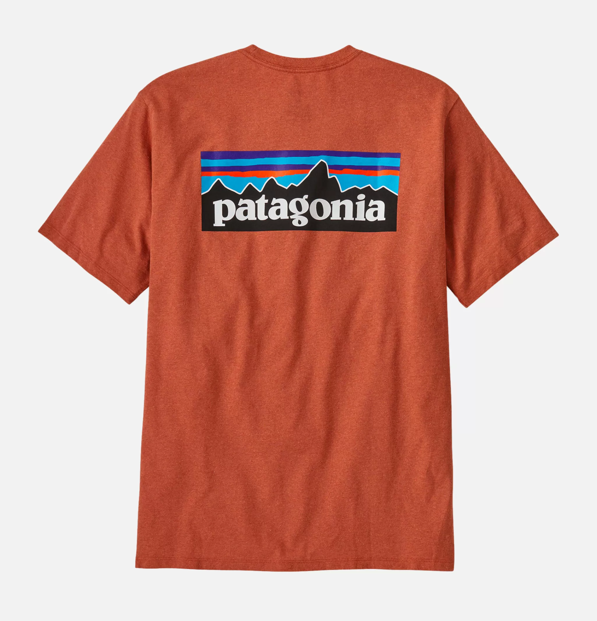 PATAGONIA T-shirts | P6 Logo Tee Redtail Rust