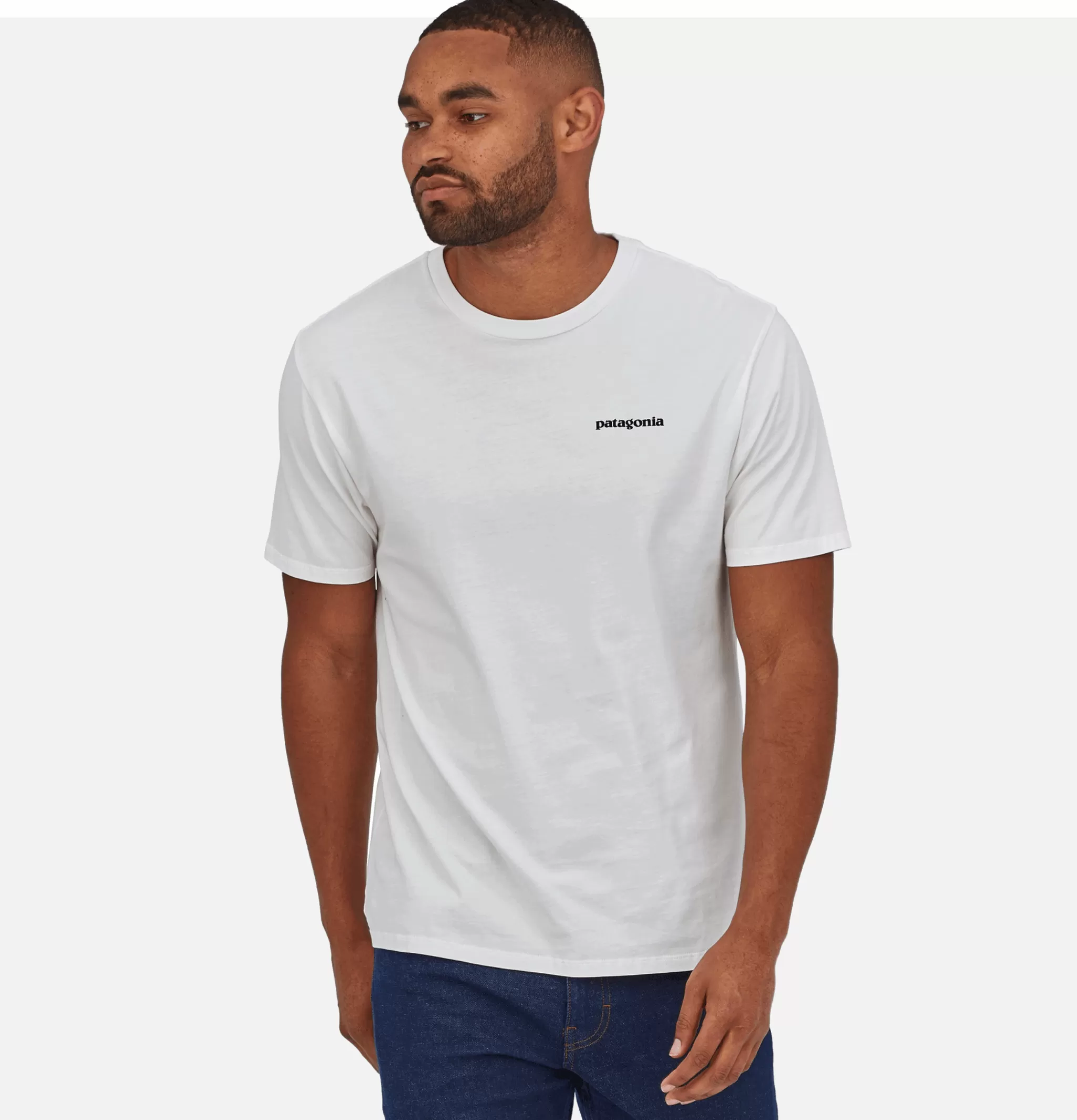 PATAGONIA T-shirts | P6 Mission T-shirt White