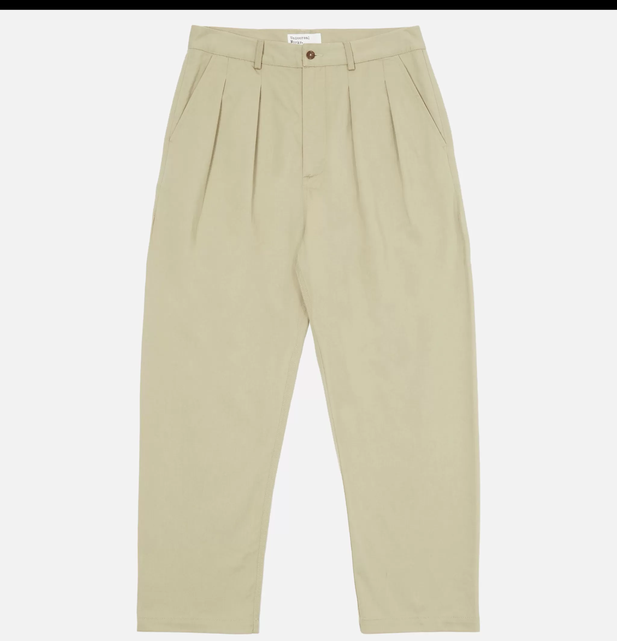 UNIVERSAL WORKS Chinos | Pantalons | Pantalon Double Pleated Stone