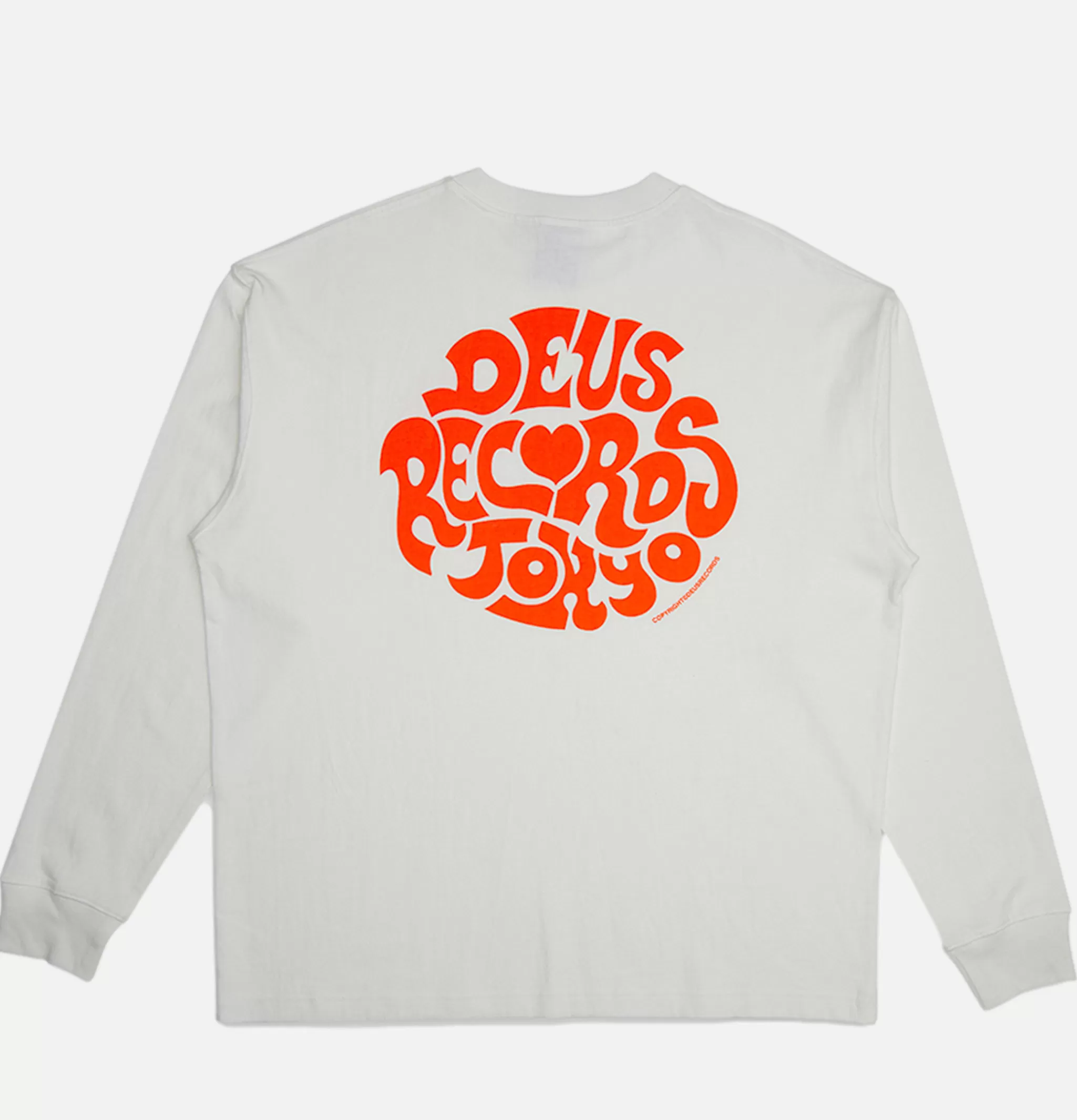 DEUS T-shirts | Paradigm Ls Tee Vintage White