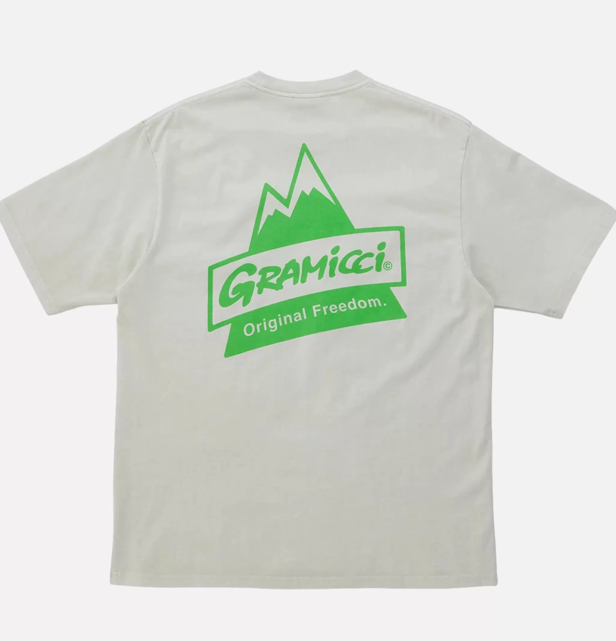 GRAMICCI T-shirts | Peak Tee Sand Pigment