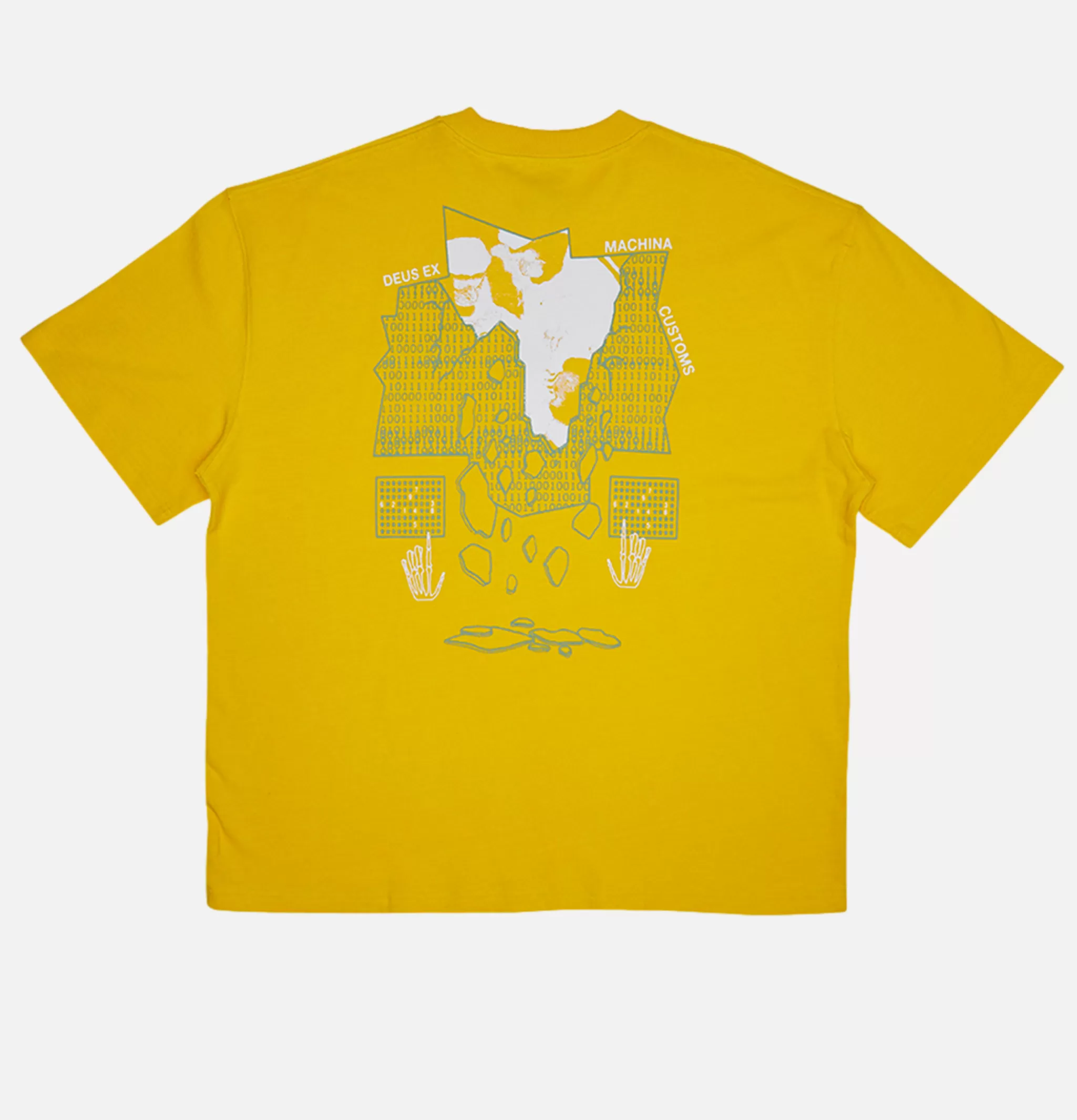 DEUS T-shirts | Primitive Learning Tee Yellow