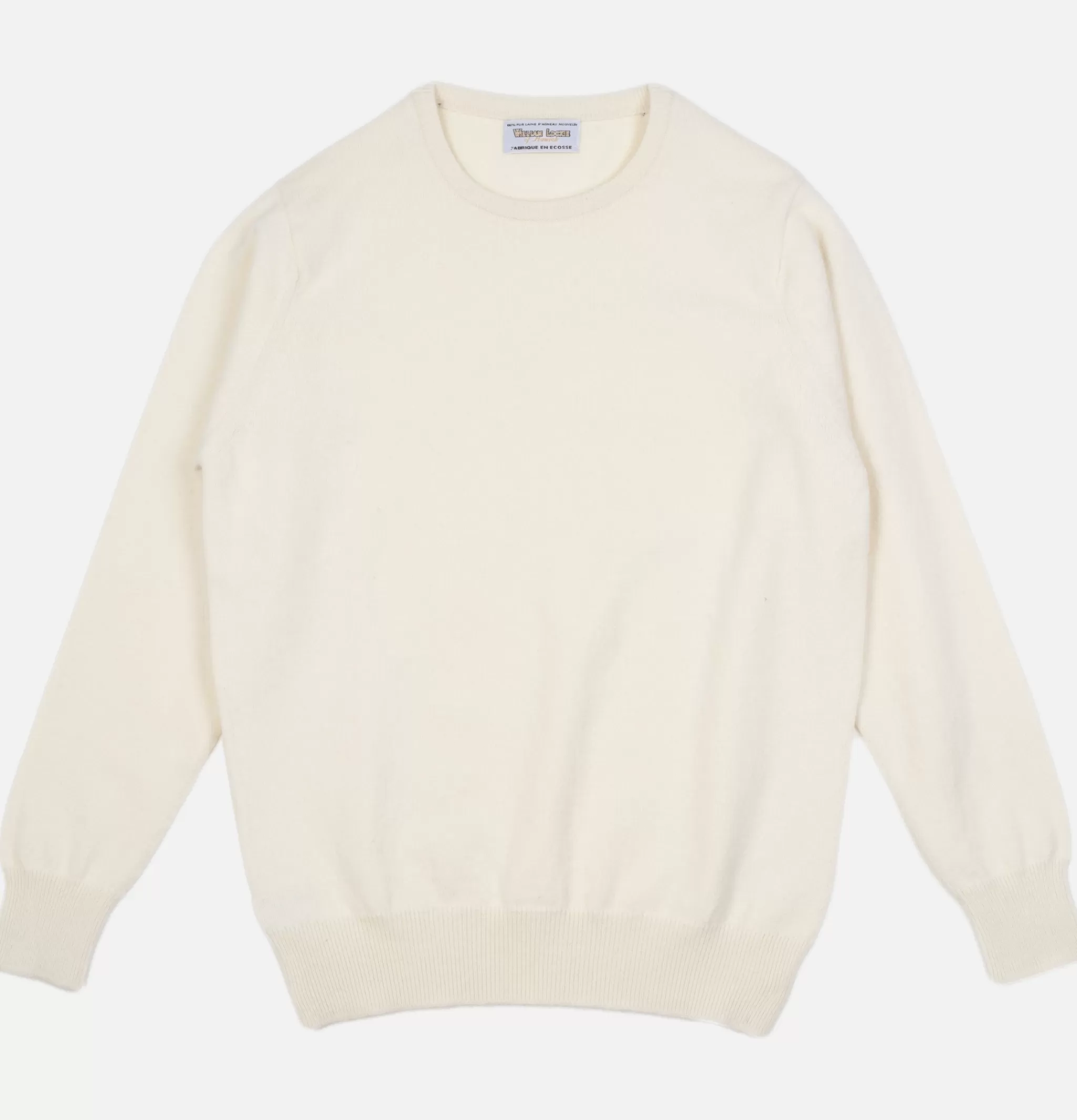 WILLIAM LOCKIE Pulls & Cardigans | Pull Col Rond Ecru