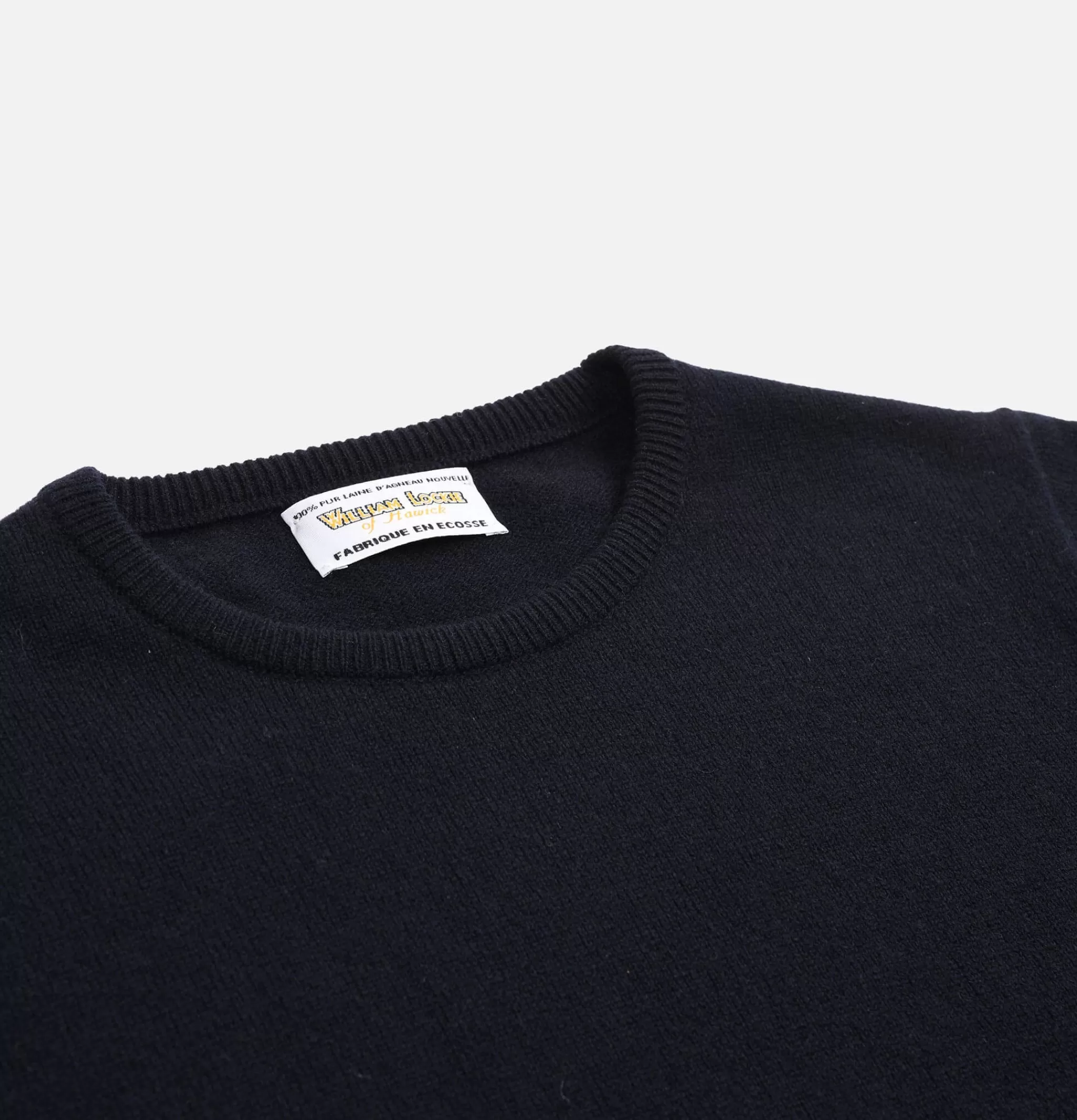 WILLIAM LOCKIE Pulls & Cardigans | Pull Col Rond Navy