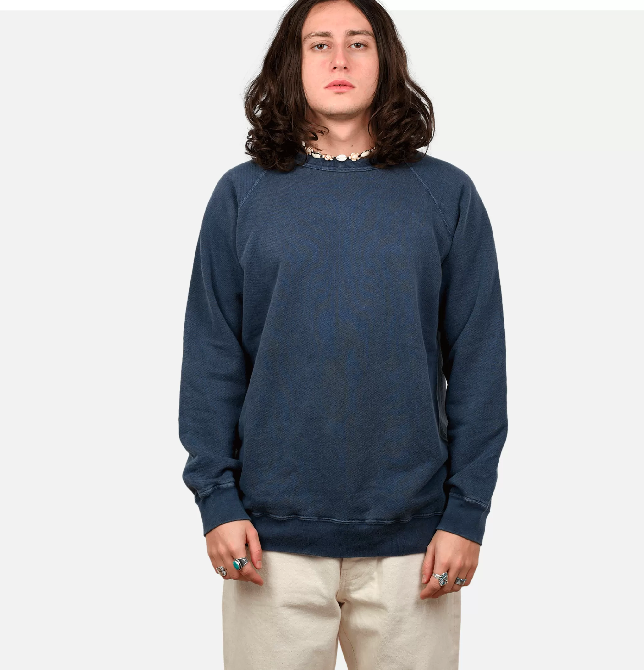 GOOD ON Sweats & Polaires | Raglan Crew Sweat P-navy