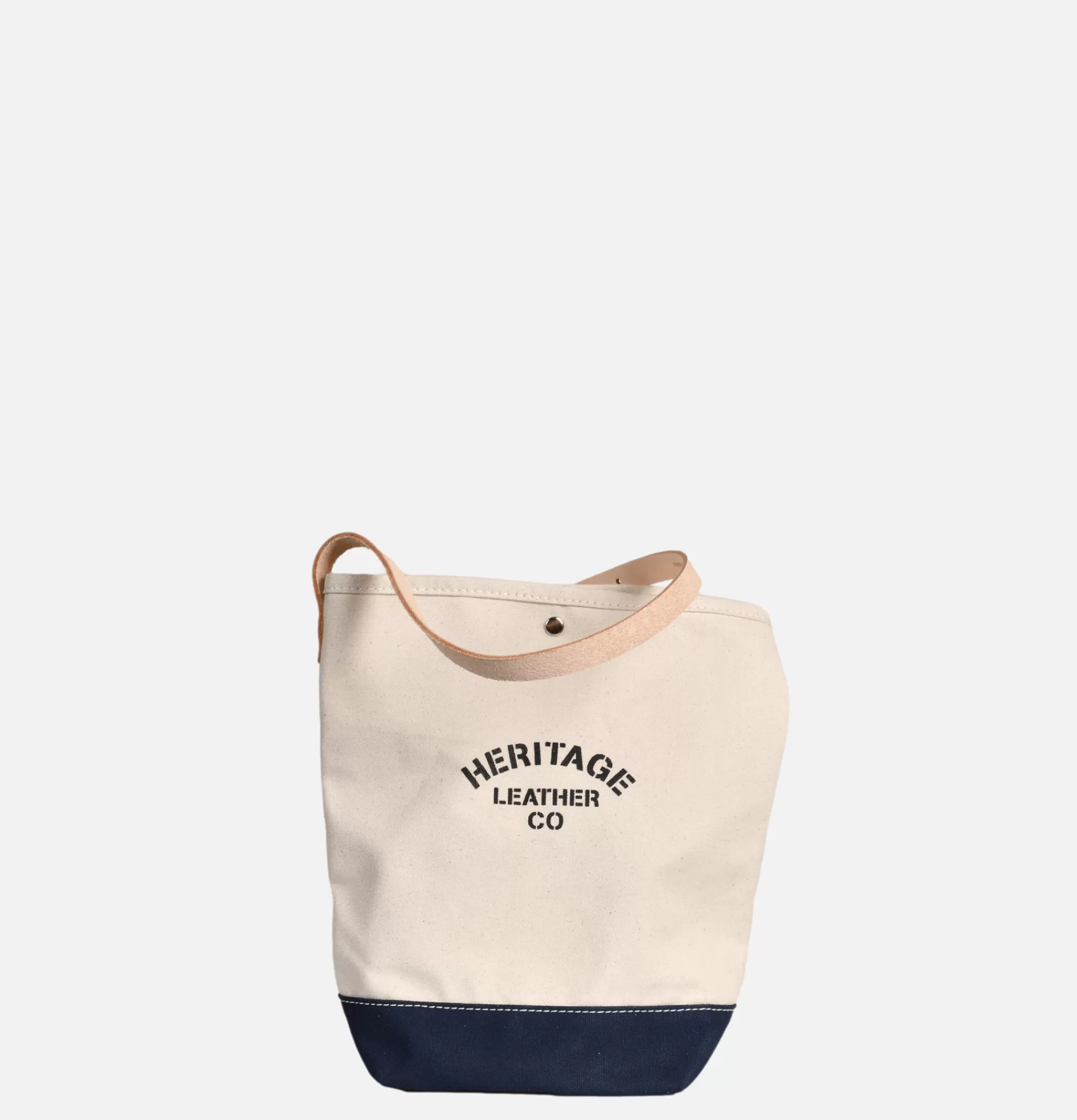 HERITAGE LEATHER COMPANY Sacs Bandoulière | Sac Bandoulière Canvas Bucket Navy