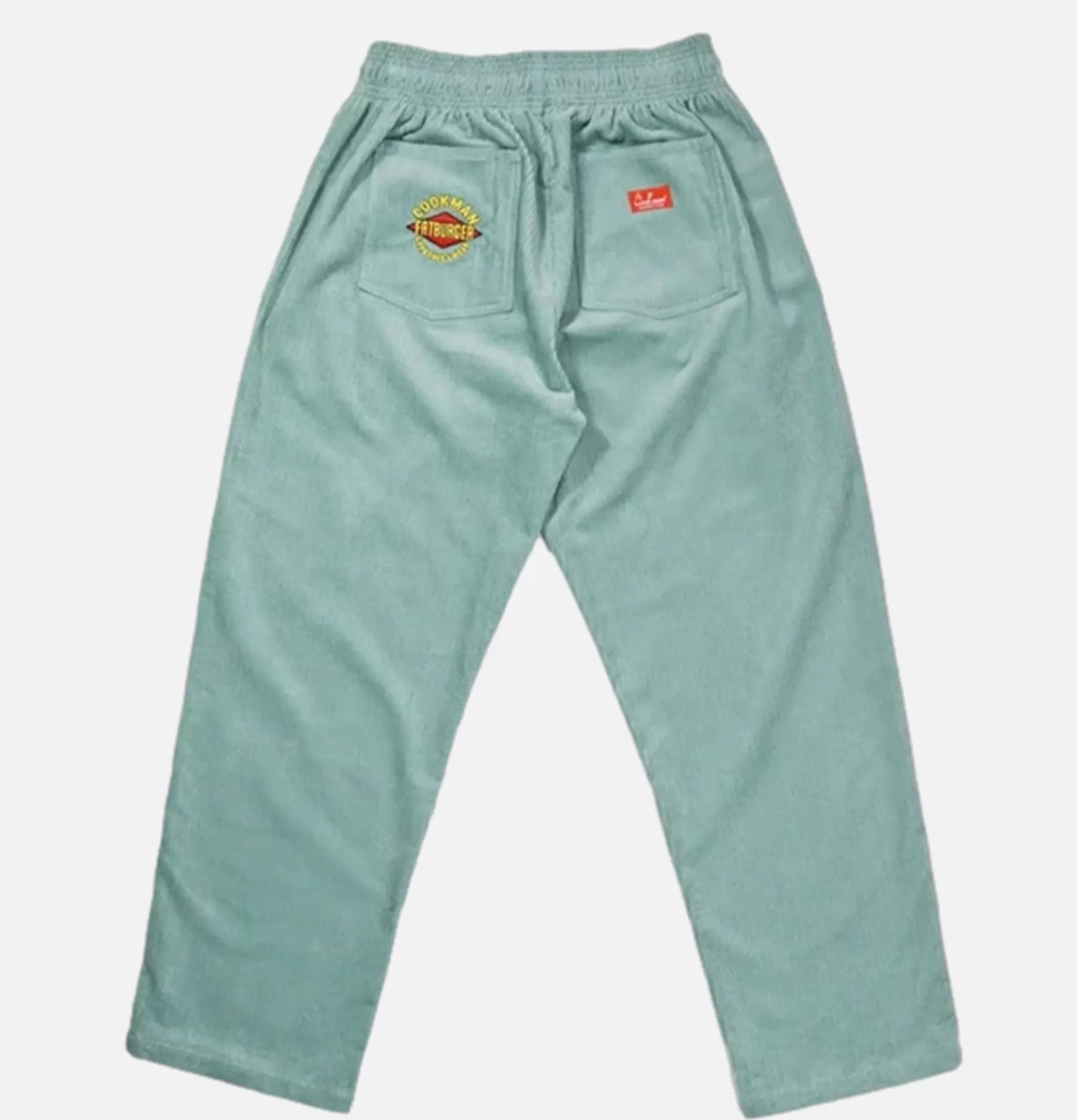 COOKMAN Work Pants | Semiwide Corduroy Fat Blue