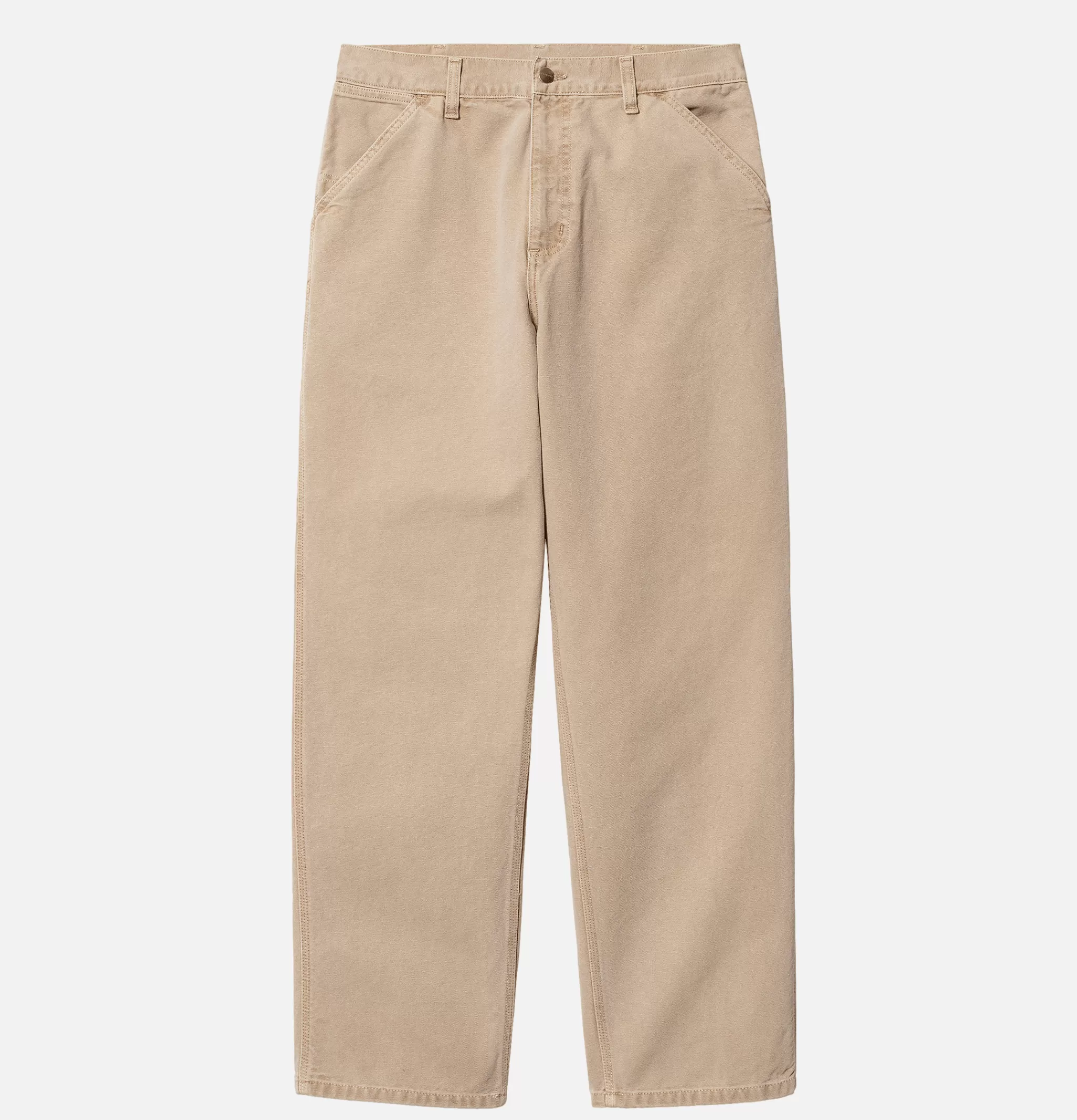 CARHARTT WIP Work Pants | Single Knee Dusty H Brown Fade