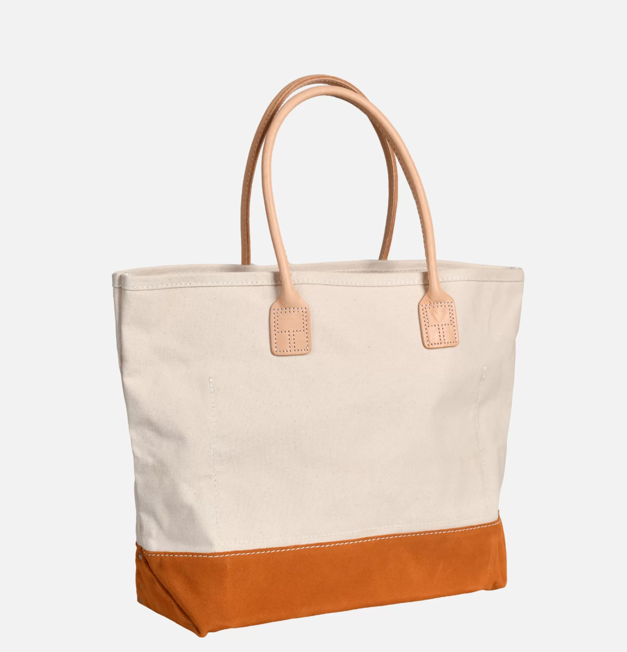 HERITAGE LEATHER COMPANY Tote-bags | Suede Day Tote Bag Marron