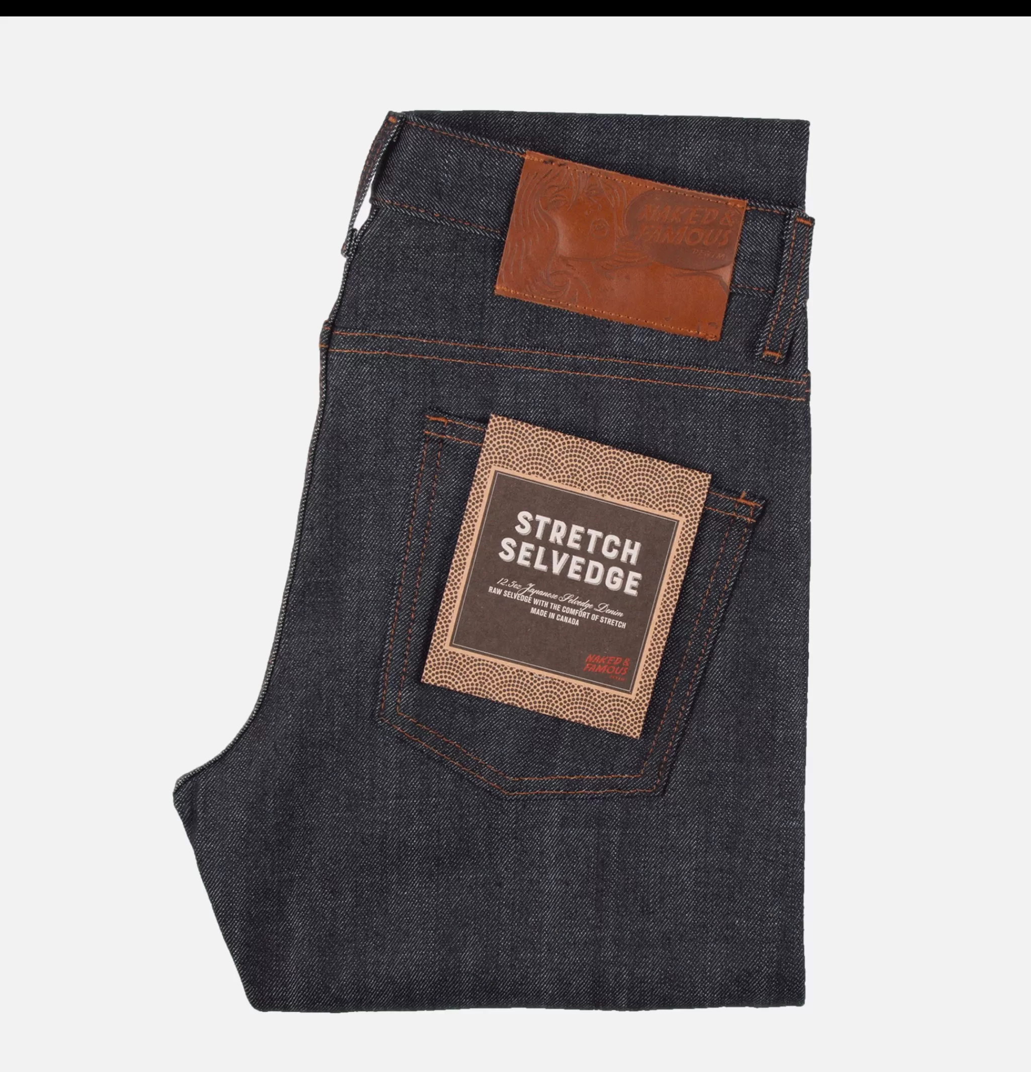 NAKED & FAMOUS Jeans | Superguy Stretch Selvedge Blue