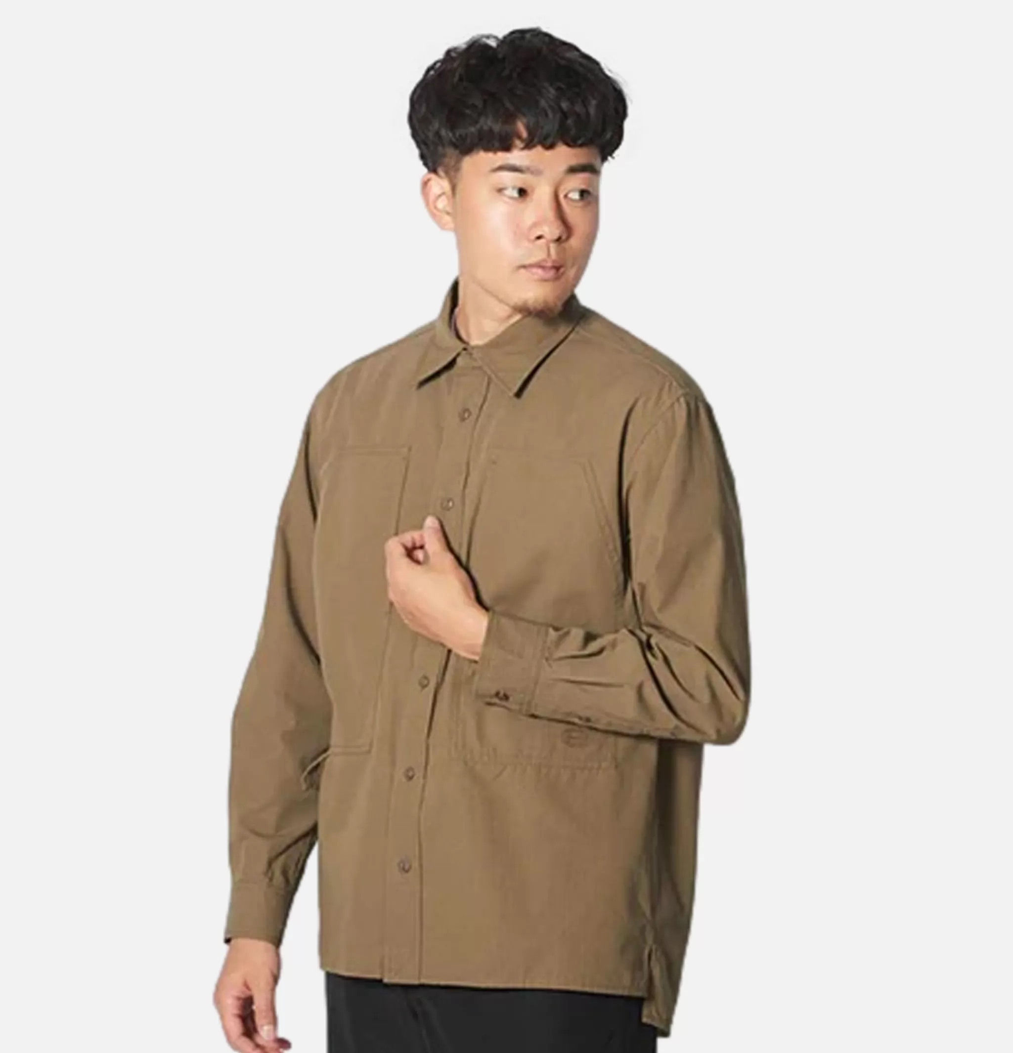 SNOW PEAK Chemises | Takibibi Ripstop Shirt Khaki