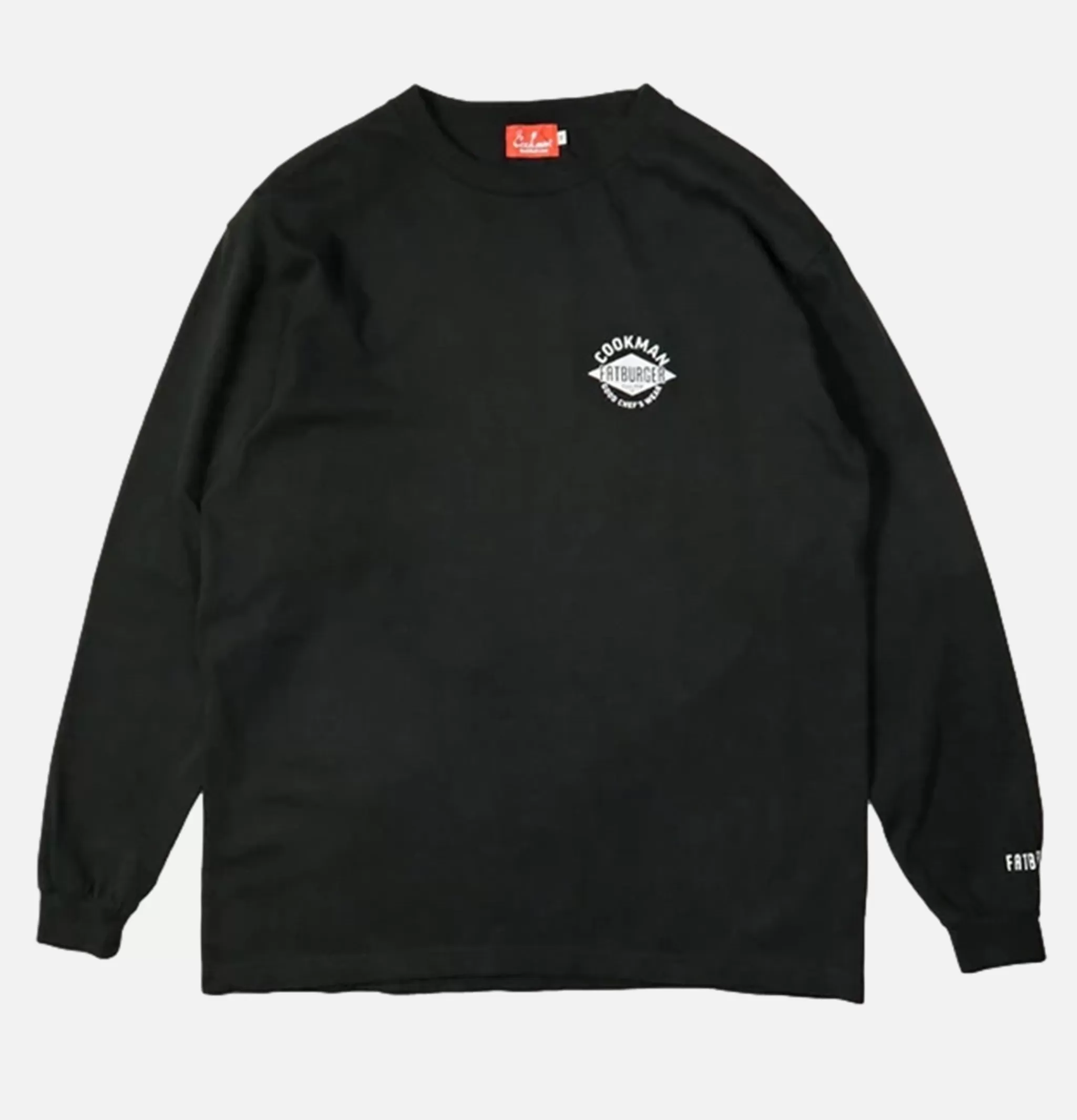 COOKMAN T-shirts | Tee Shirt Long Sleeves Fat Black