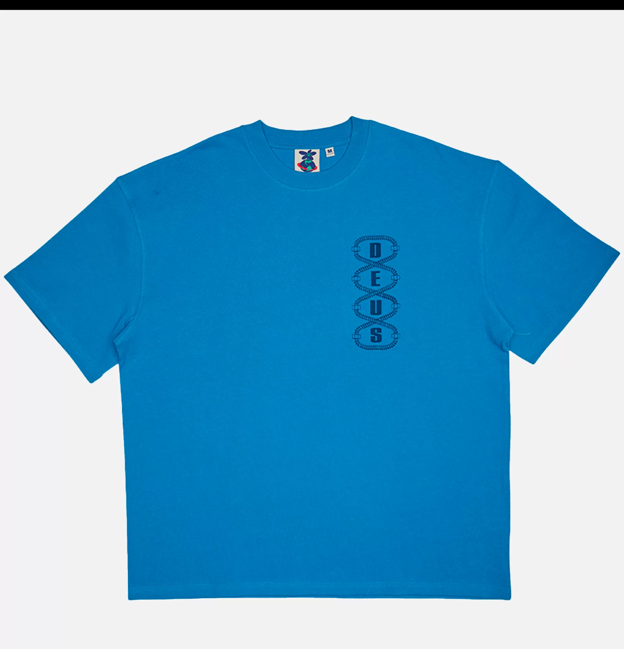 DEUS T-shirts | Thread Tee Wave Ride Blue