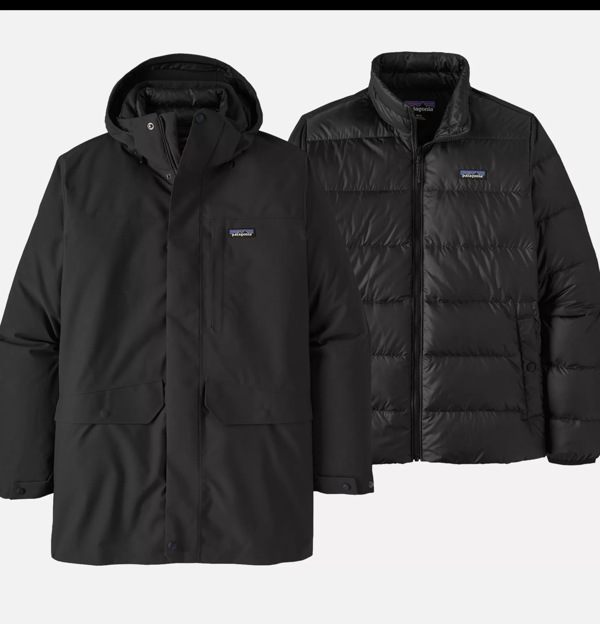 PATAGONIA Blousons & Manteaux | Tres 3 In 1 Parka Black