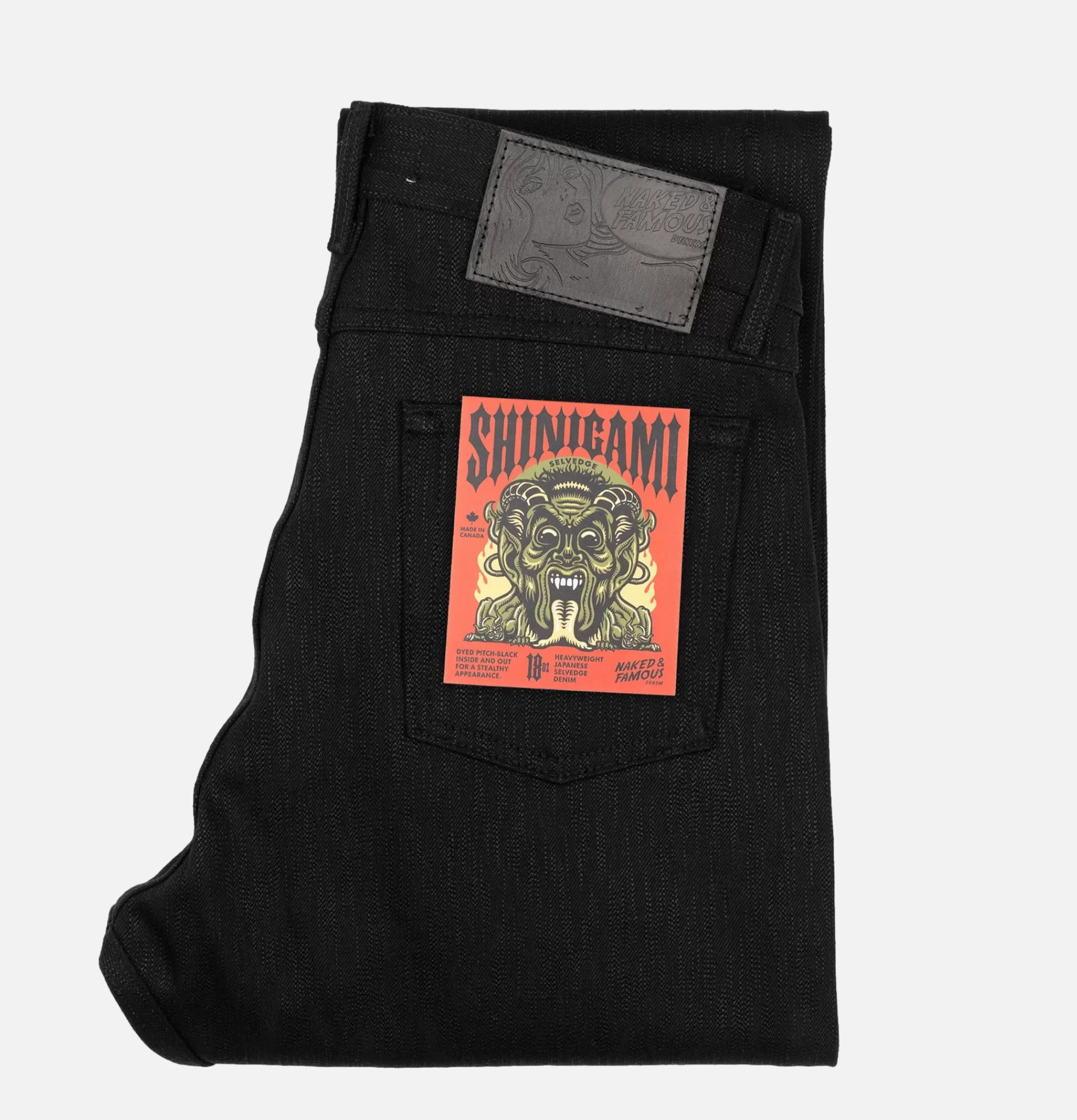 NAKED & FAMOUS Jeans | True Guy Shinigami Black