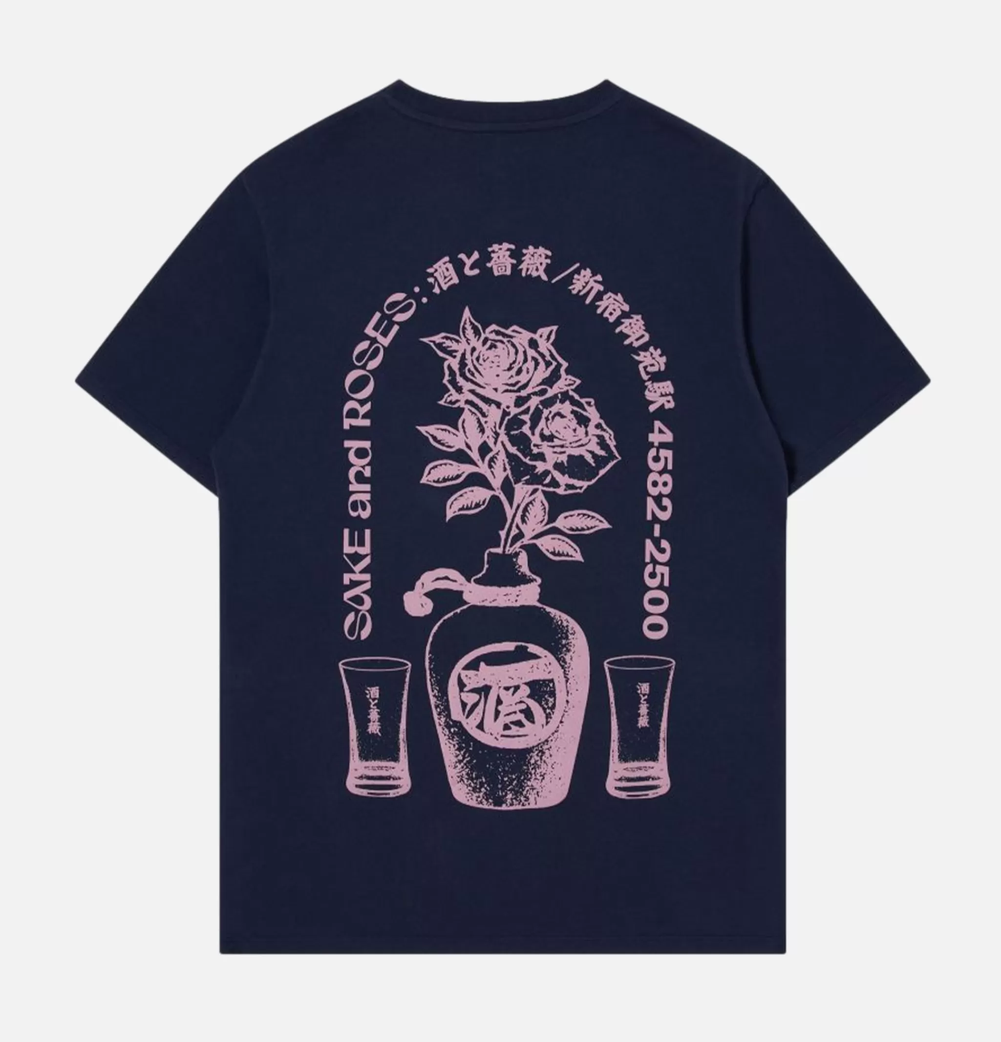 EDWIN T-shirts | T-shirt Sake And Roses Navy