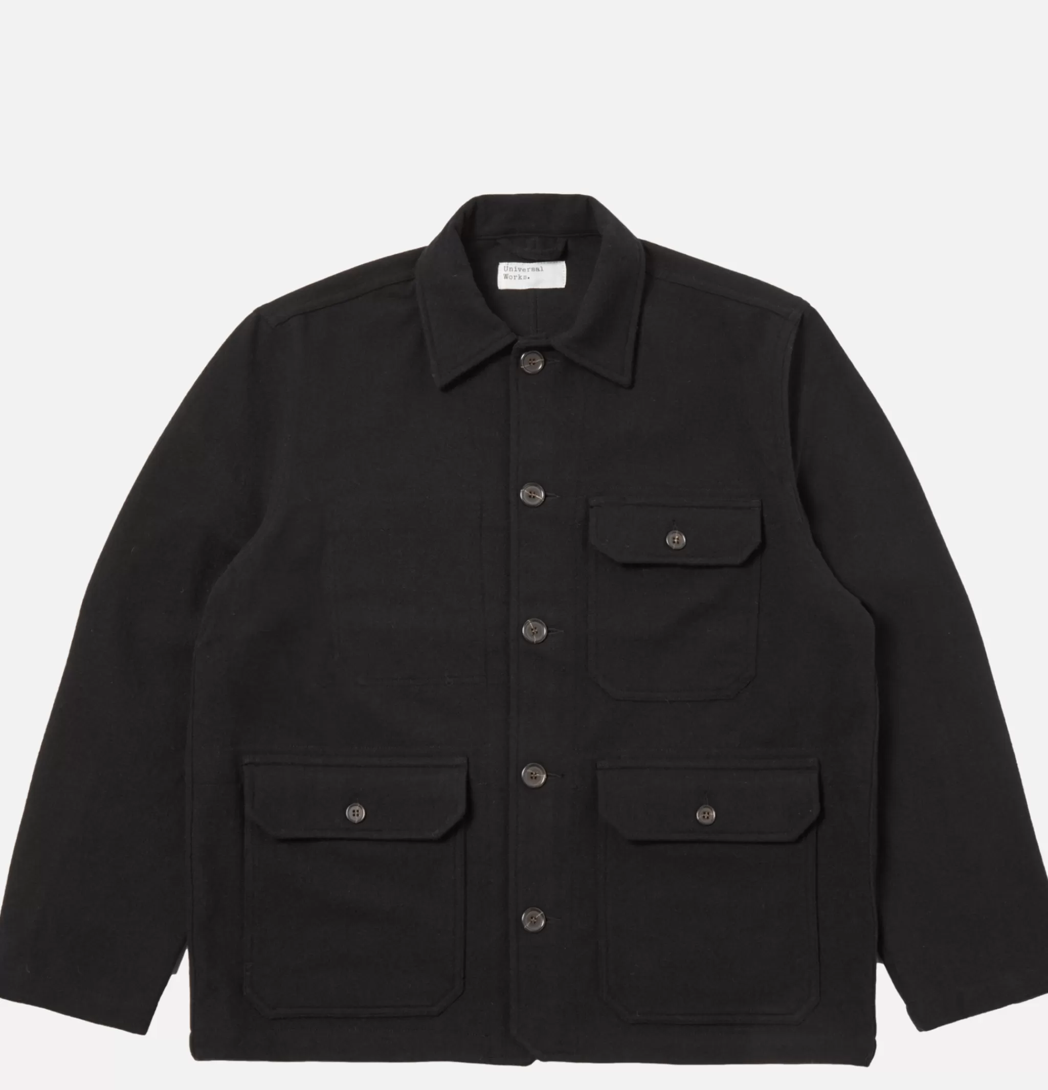 UNIVERSAL WORKS Vestes | Utility Jacket Wool Noir