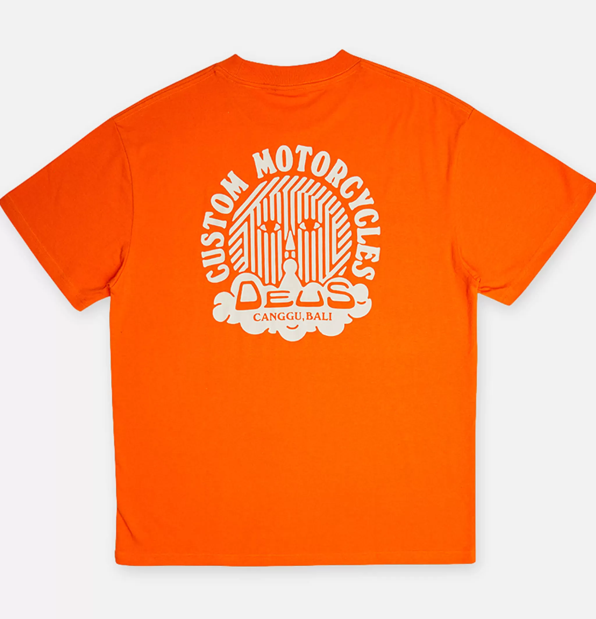 DEUS T-shirts | Uv Tee Orange Ochre