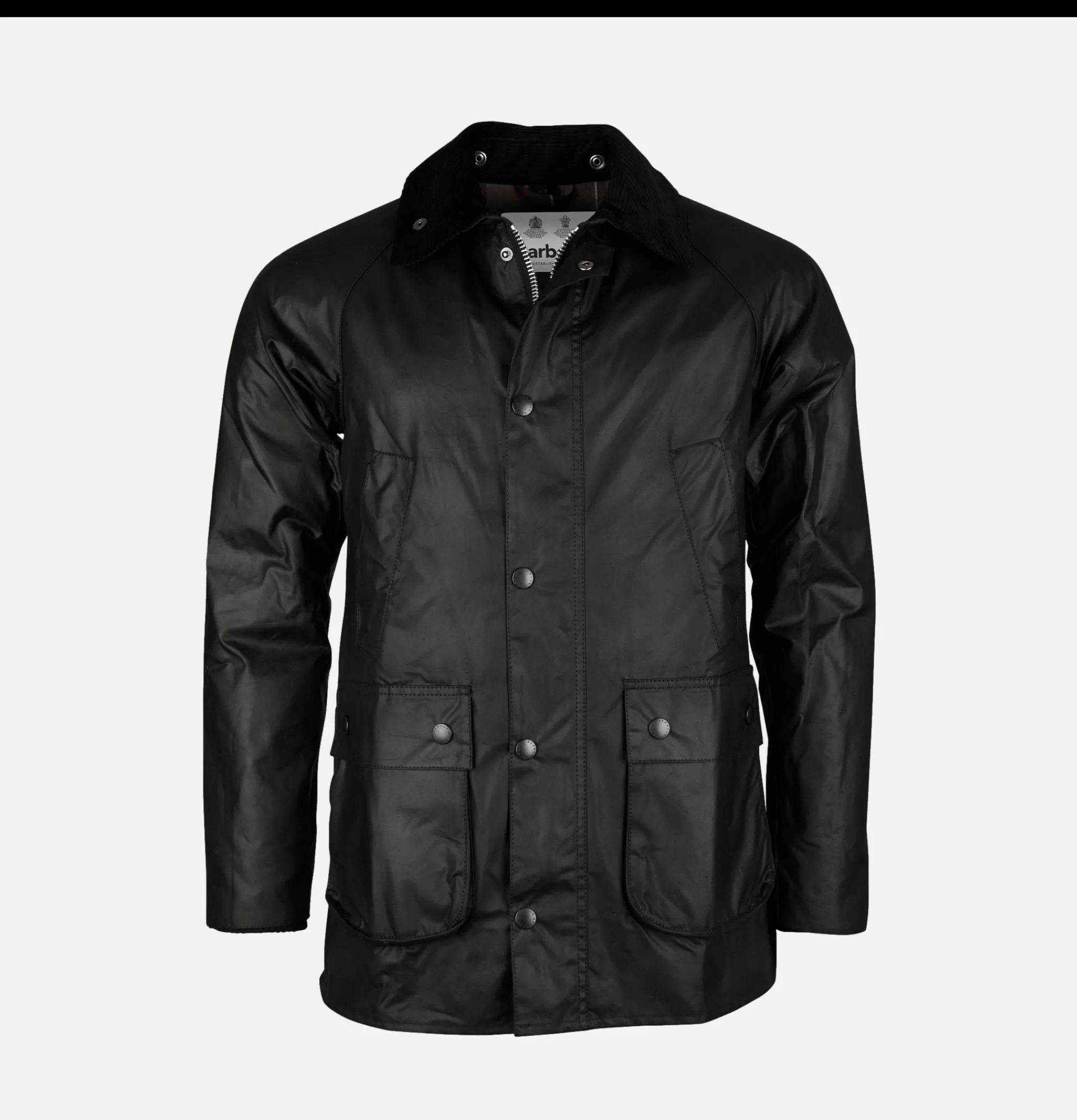 BARBOUR Blousons & Manteaux | Veste Bedale SL Wax Black