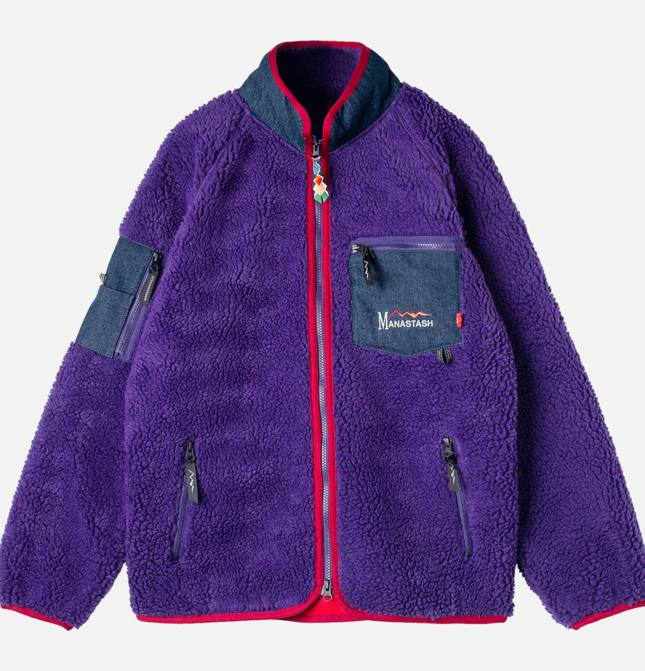 MANASTASH Sweats & Polaires | Veste Gorilla 22 Purple