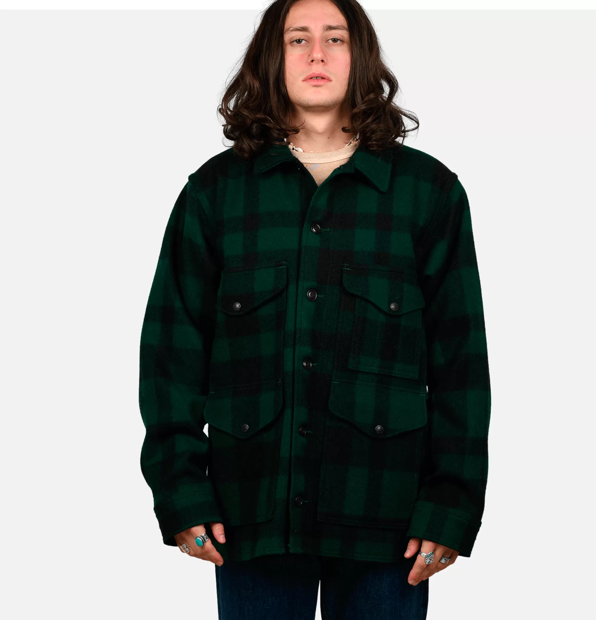 FILSON Blousons & Manteaux | Veste Mackinaw Cruiser Green