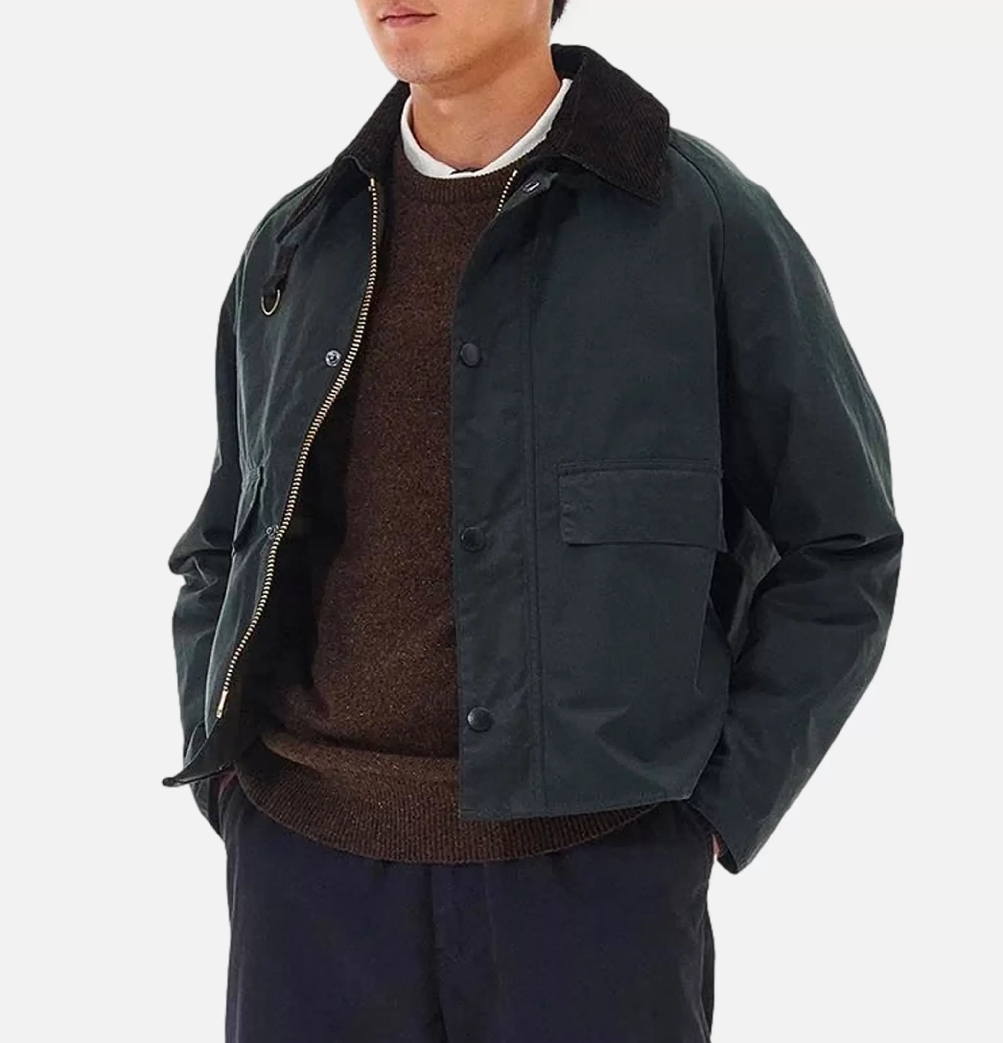 BARBOUR Blousons & Manteaux | Veste Spey Wax Jacket Sage