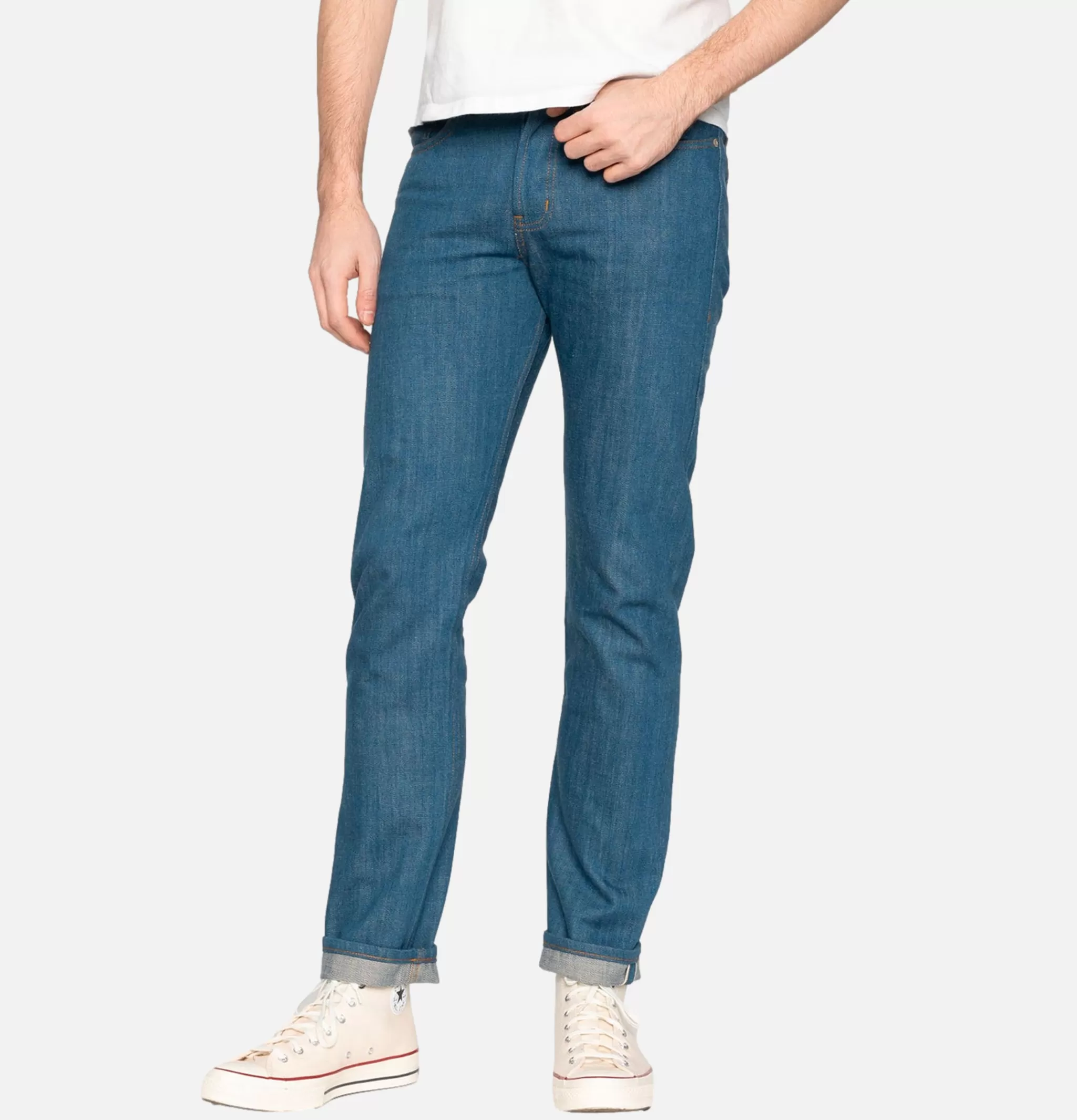 NAKED & FAMOUS Jeans | Weird Guy Oceans Edge Selvedge