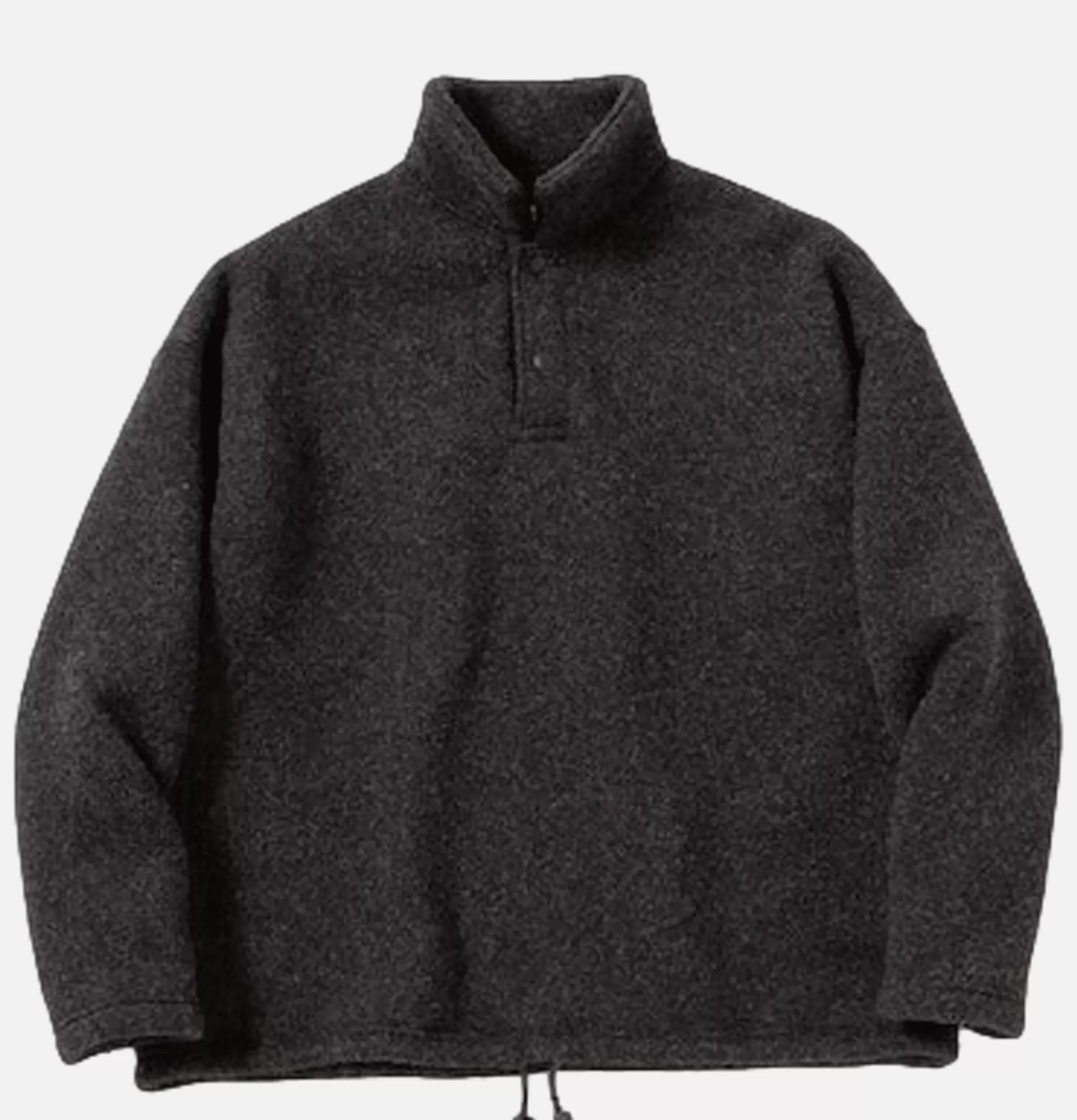 JACKMAN Sweats & Polaires | Wool Himo Polo Heather Black