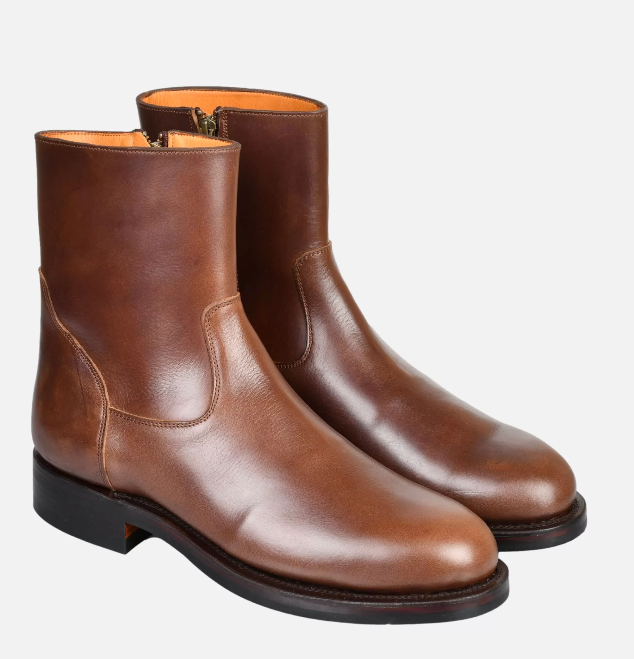 UNMARKED Bottes | Zip Boots Full Brown