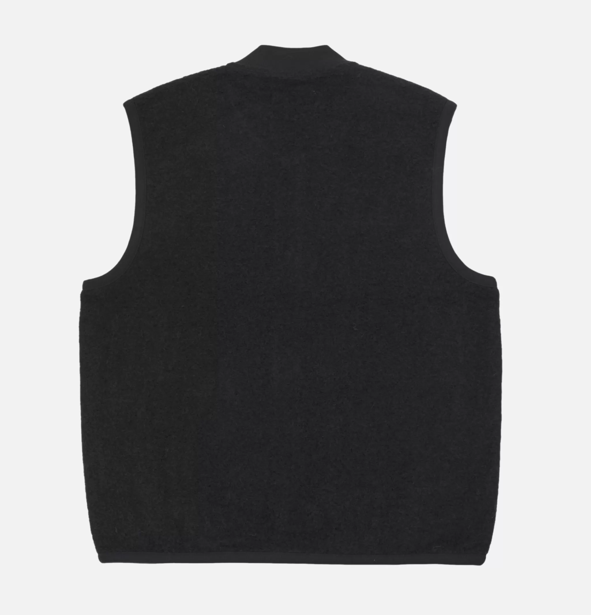 UNIVERSAL WORKS Pulls & Cardigans | Zip Waistcoat Wool Black